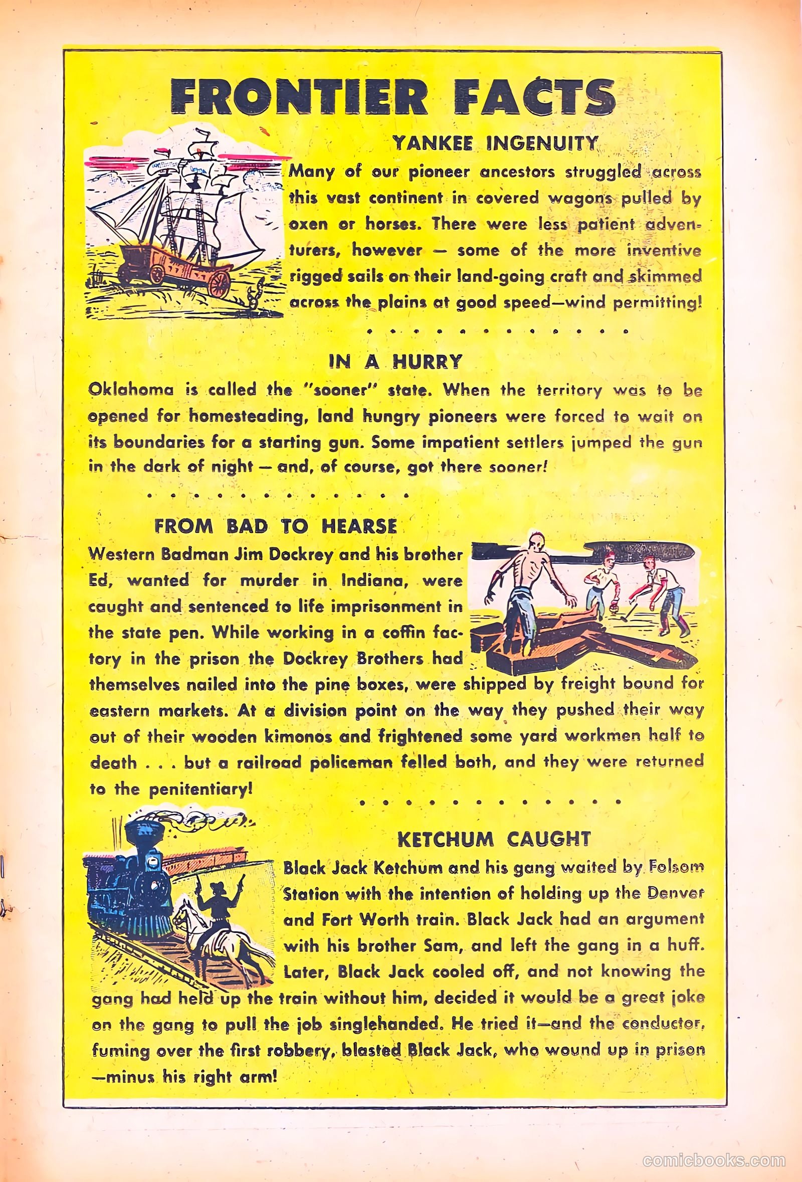 Black Diamond Western #44 (1953) — page 23