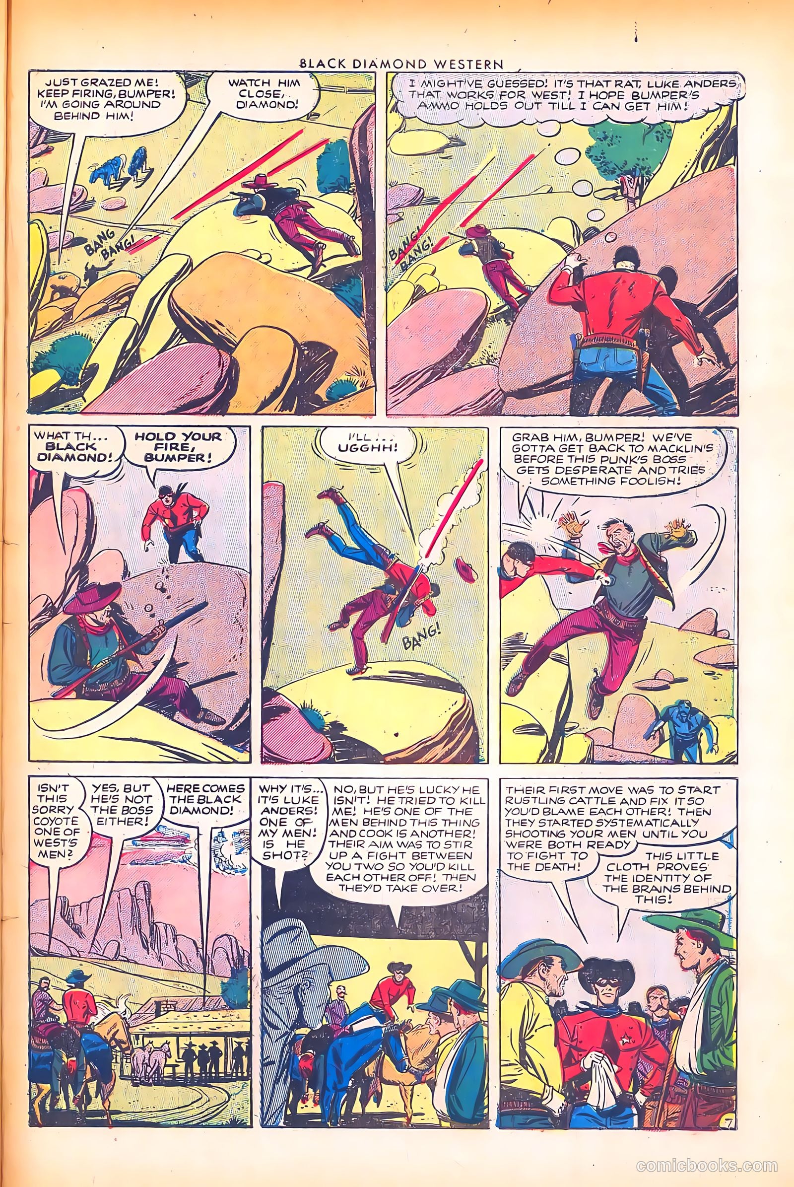 Black Diamond Western #44 (1953) — page 31