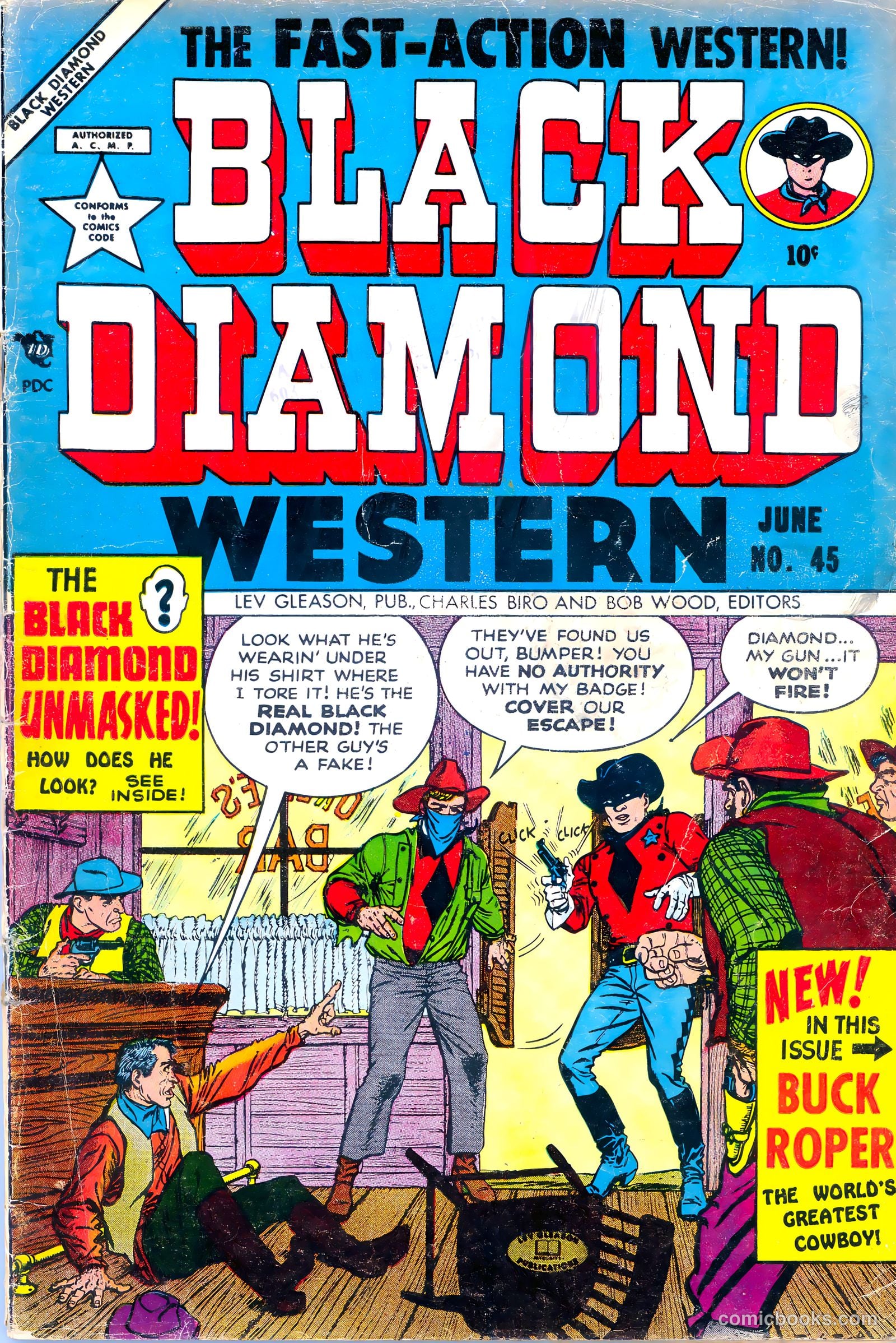 Black Diamond Western #45 (1953) — page 1