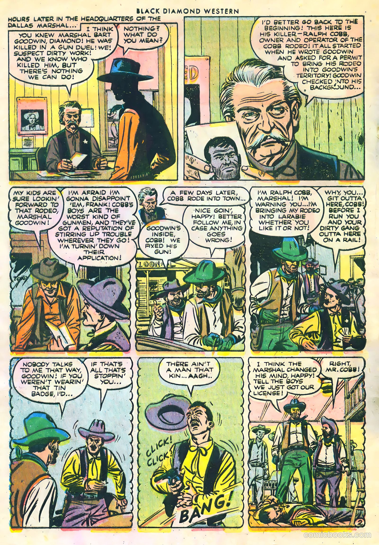 Black Diamond Western #45 (1953) — page 4