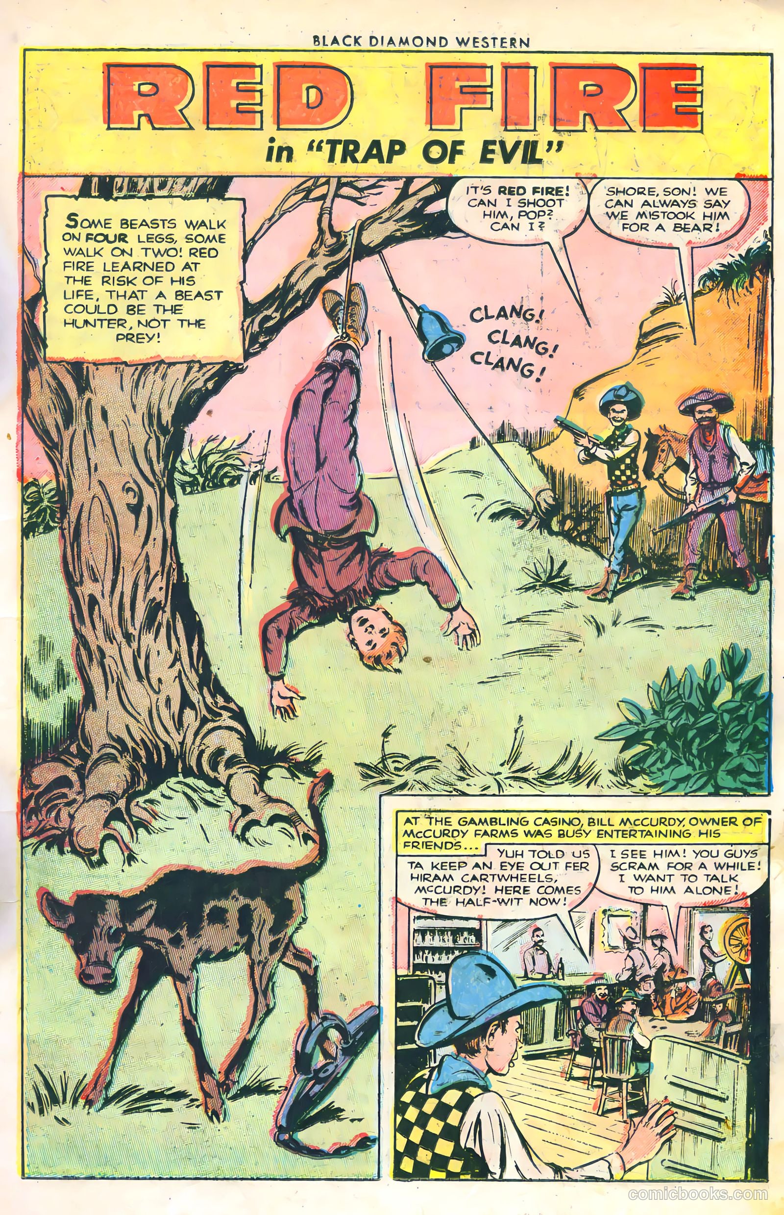 Black Diamond Western #45 (1953) — page 13