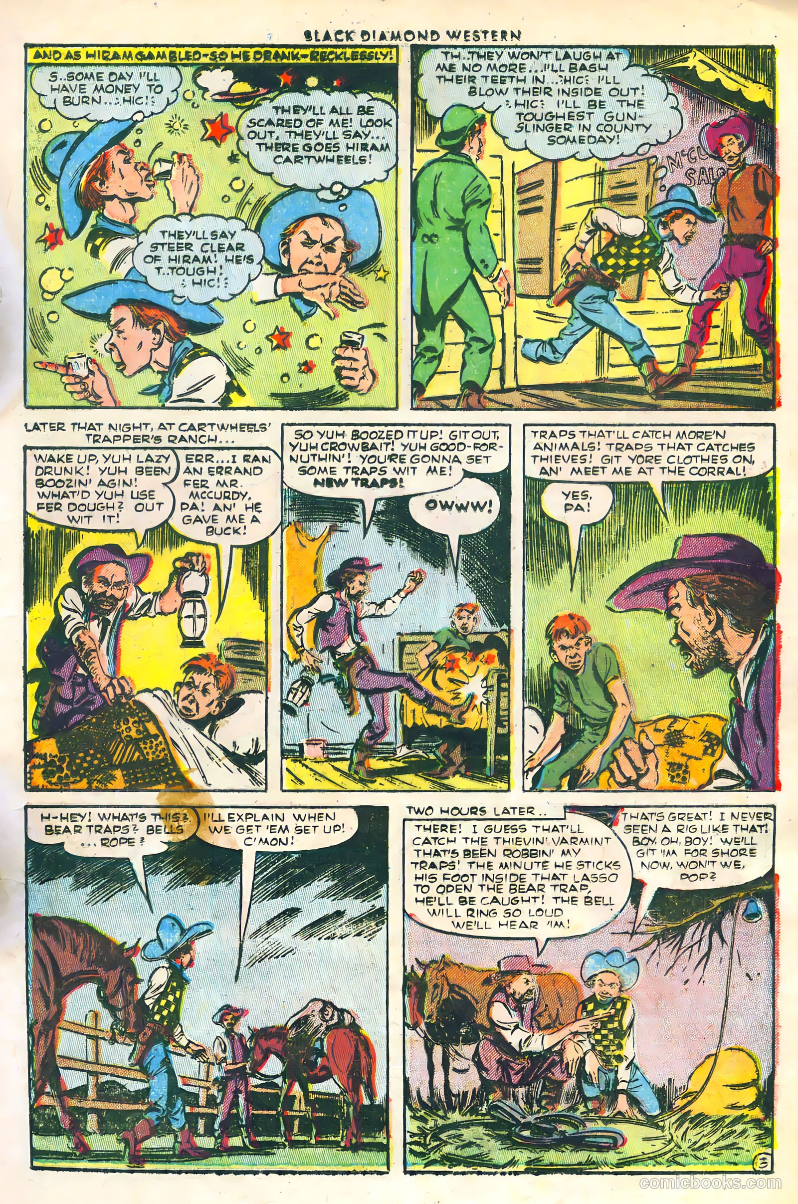 Black Diamond Western #45 (1953) — page 15