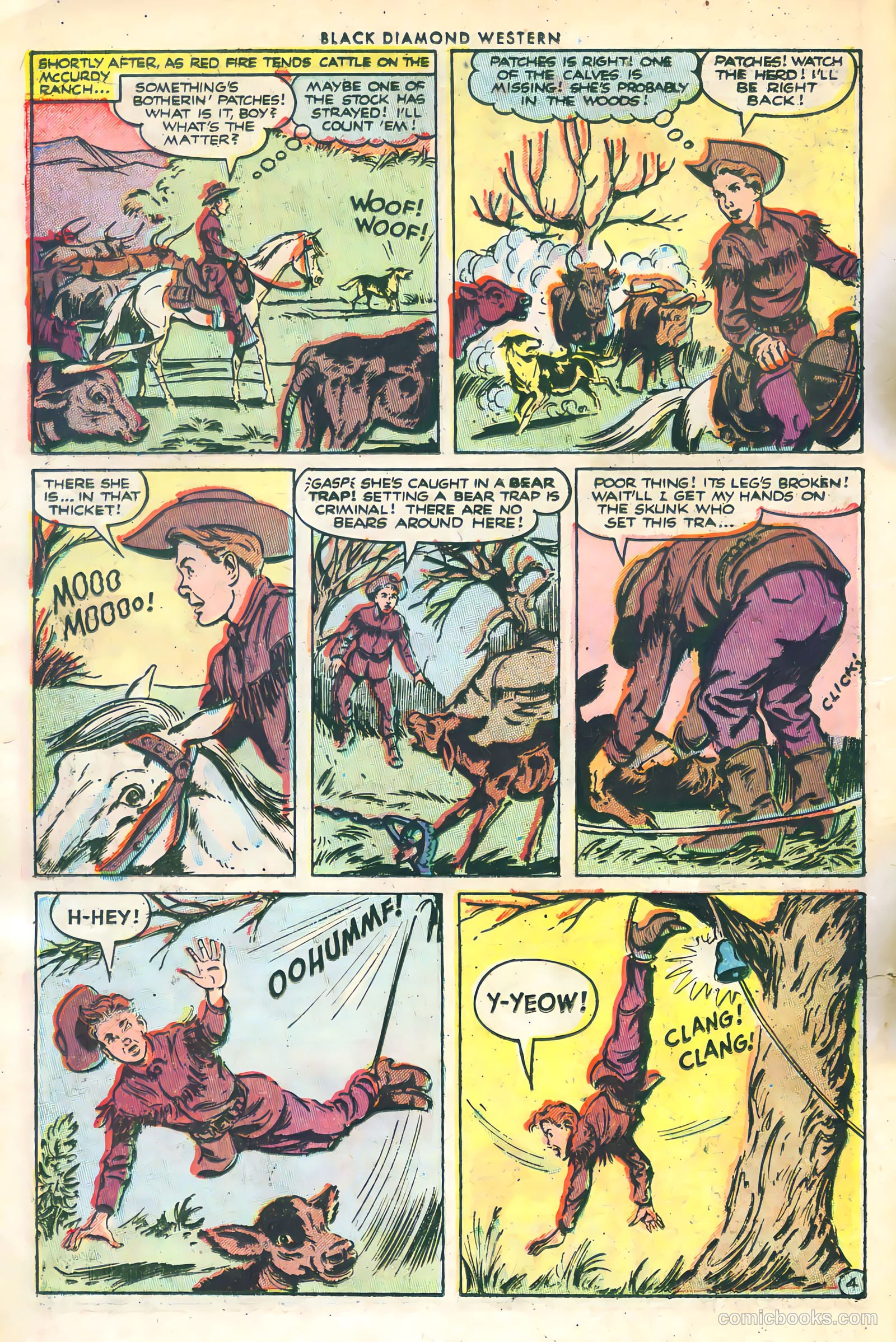Black Diamond Western #45 (1953) — page 16