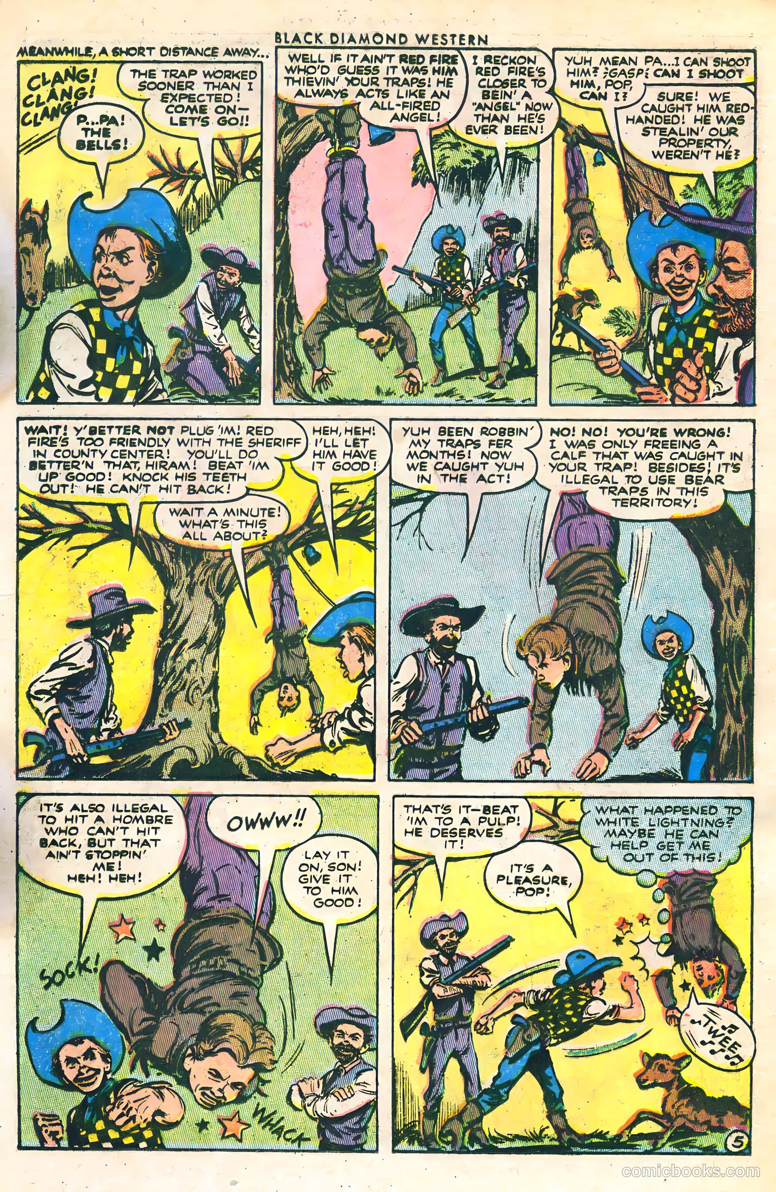 Black Diamond Western #45 (1953) — page 17