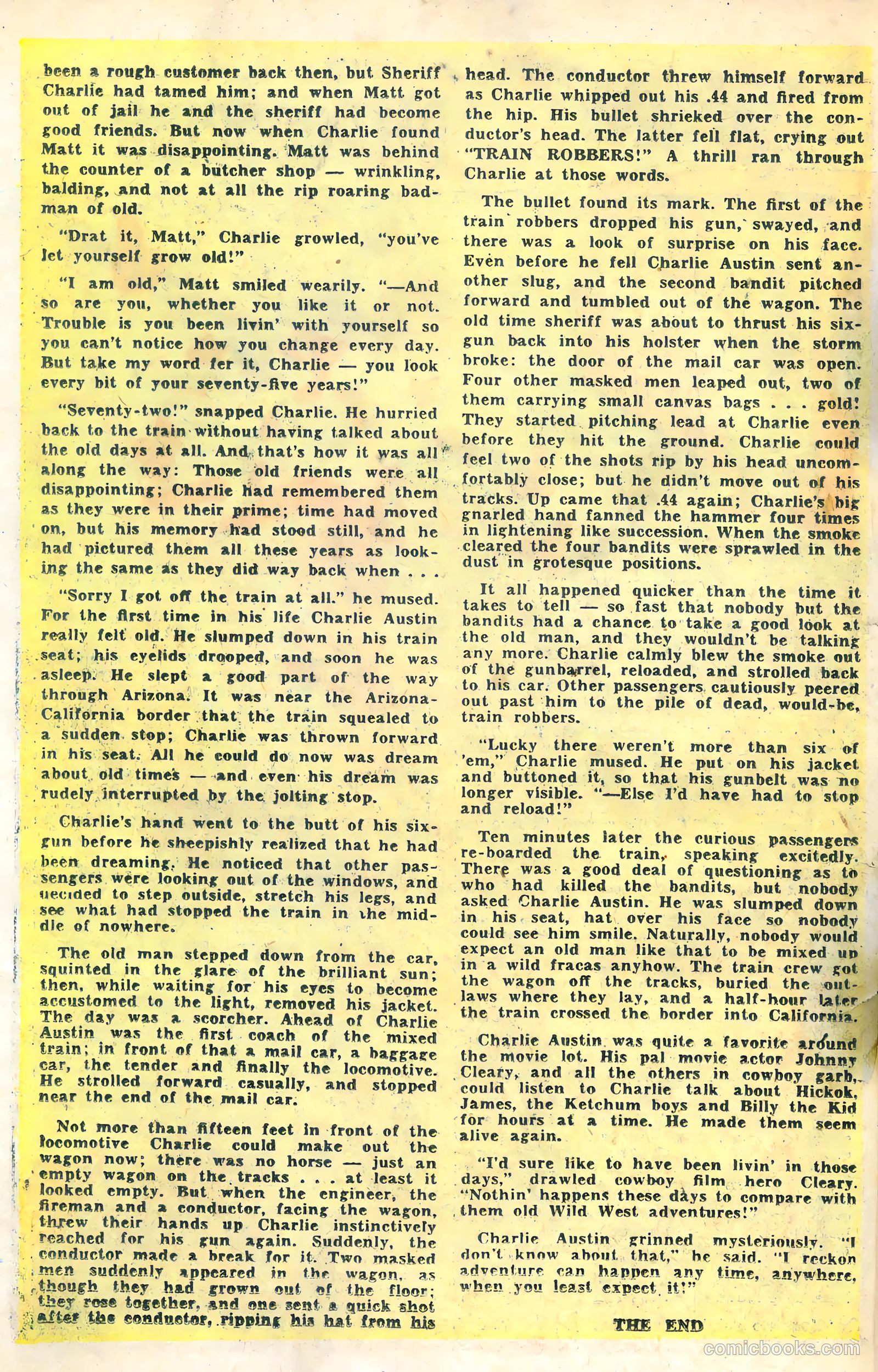 Black Diamond Western #45 (1953) — page 24