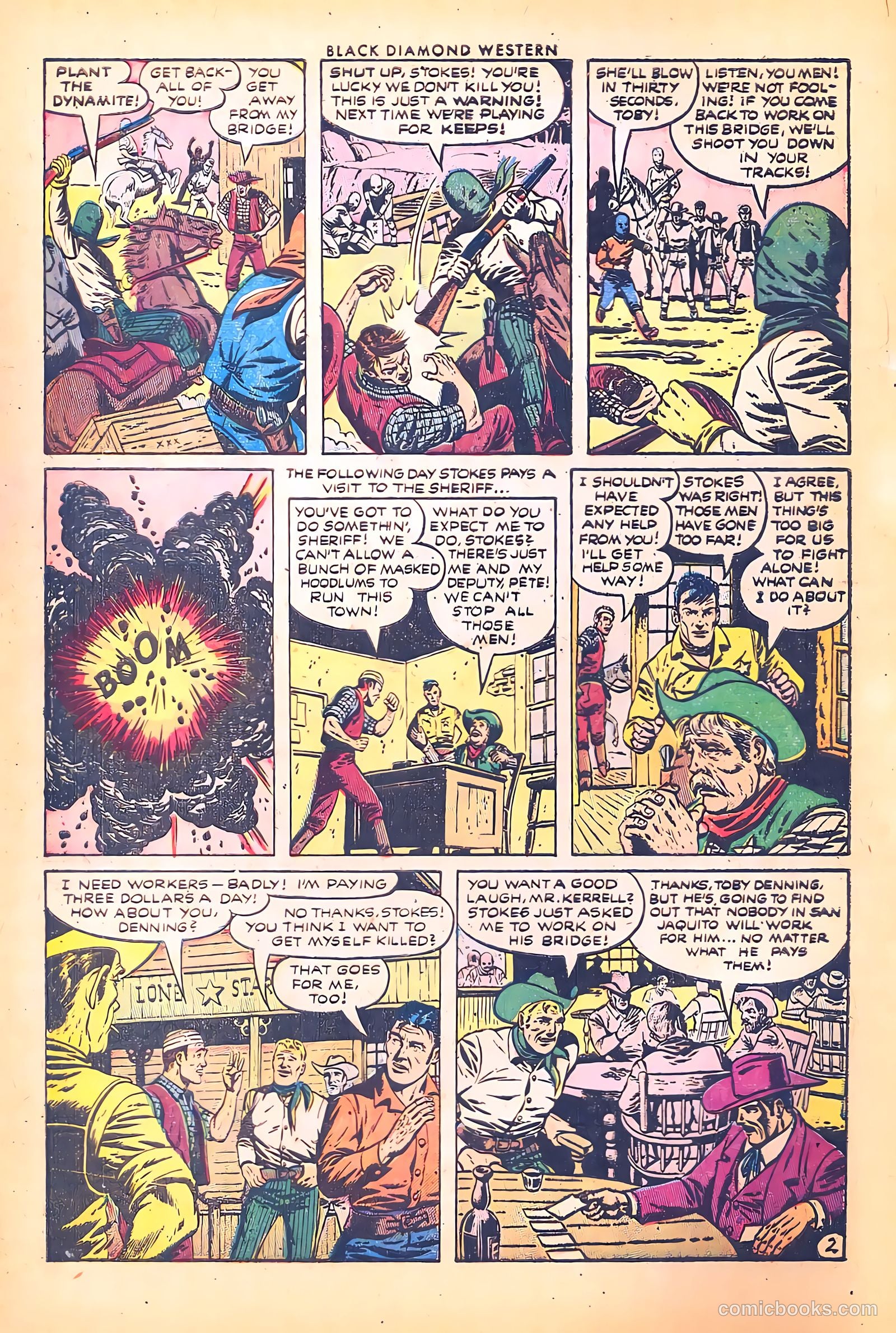 Black Diamond Western #46 (1953) — page 4