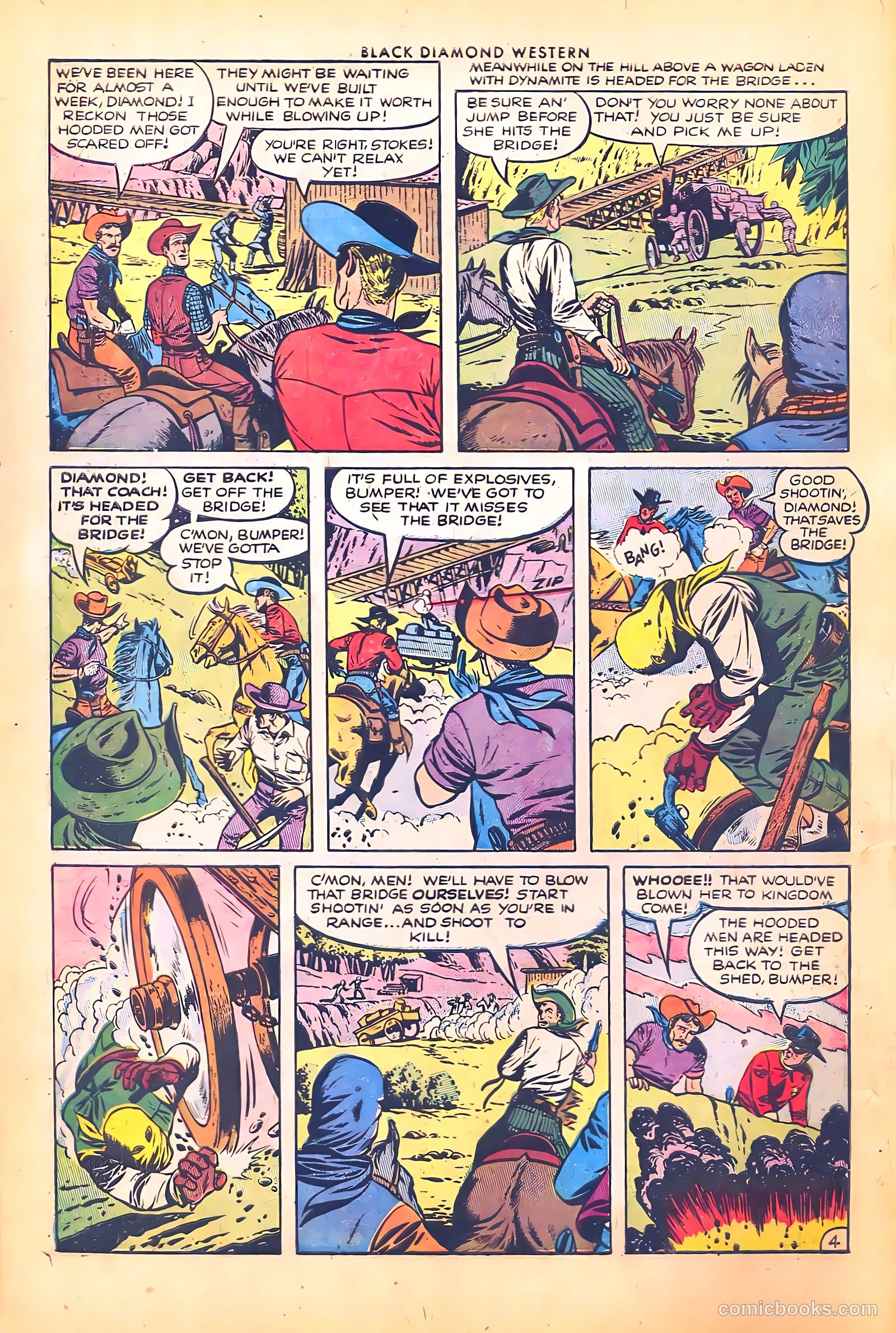 Black Diamond Western #46 (1953) — page 6