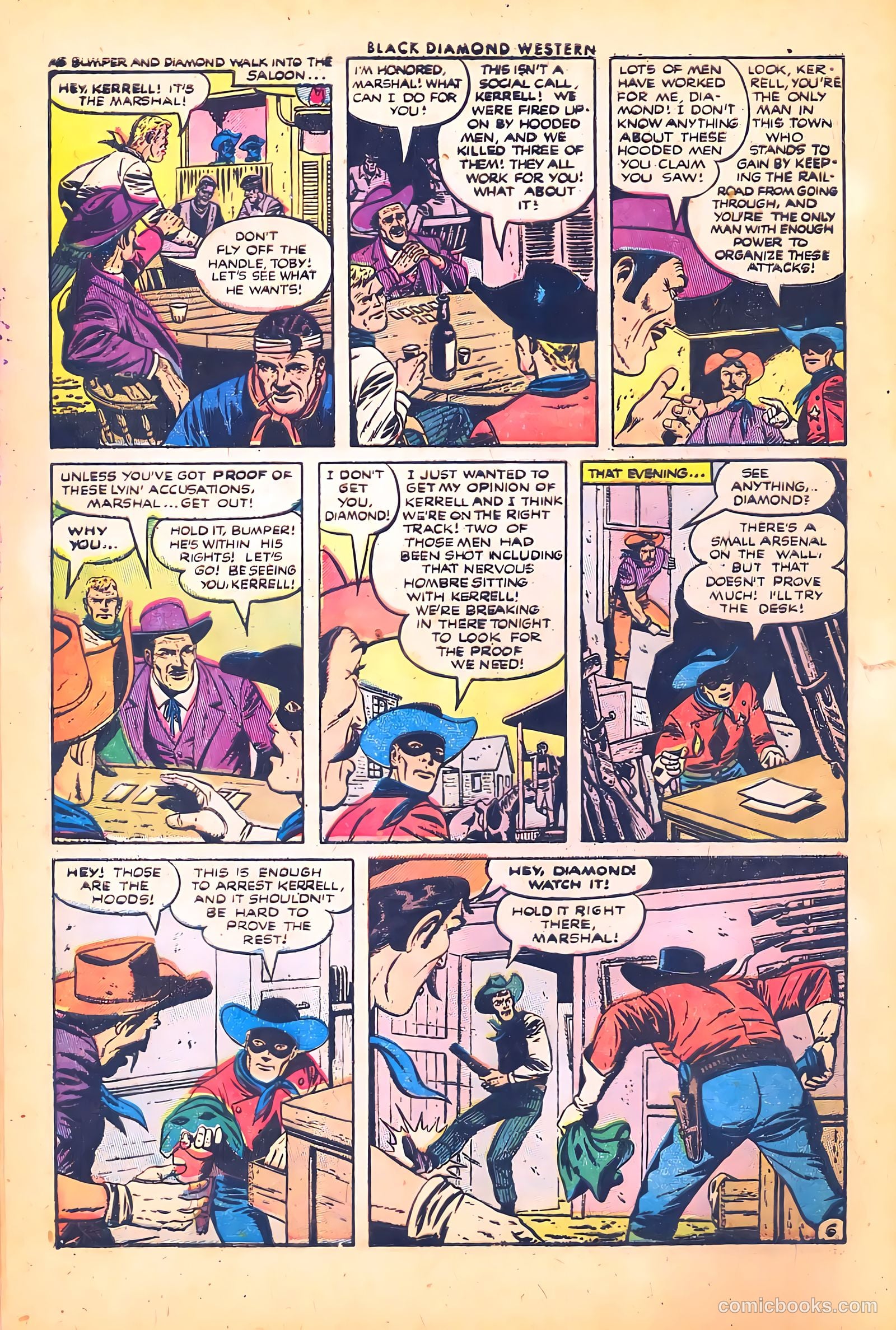 Black Diamond Western #46 (1953) — page 8