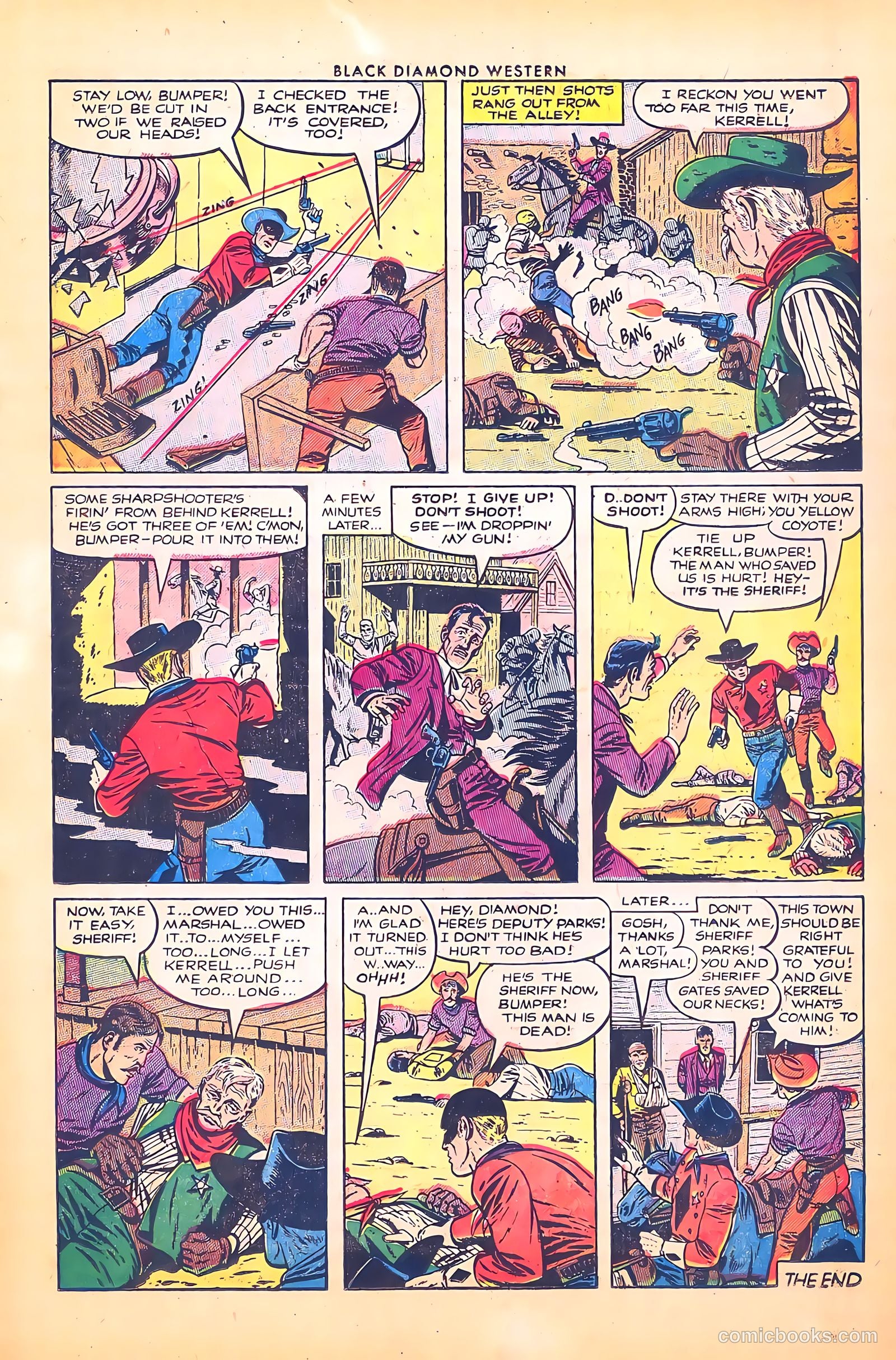 Black Diamond Western #46 (1953) — page 11