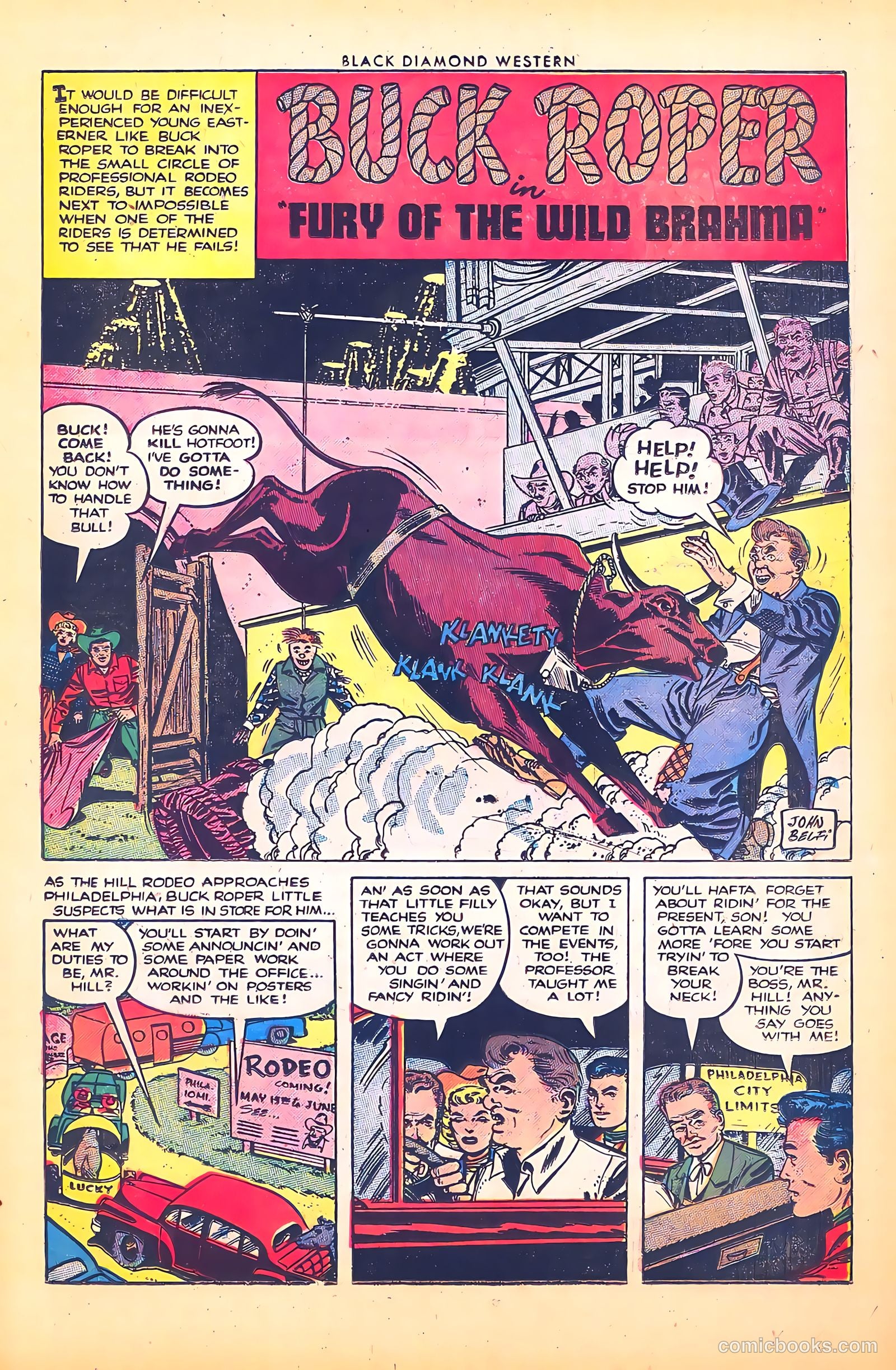 Black Diamond Western #46 (1953) — page 15