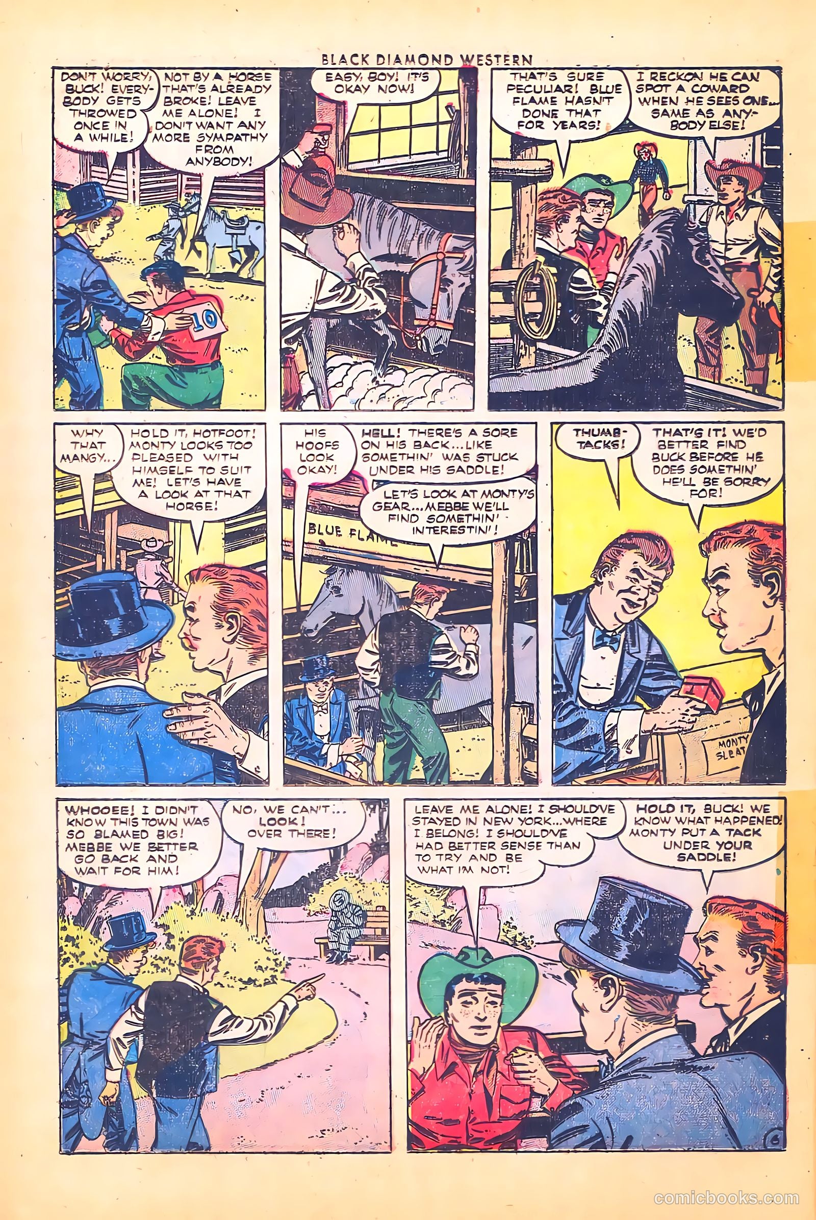 Black Diamond Western #46 (1953) — page 20