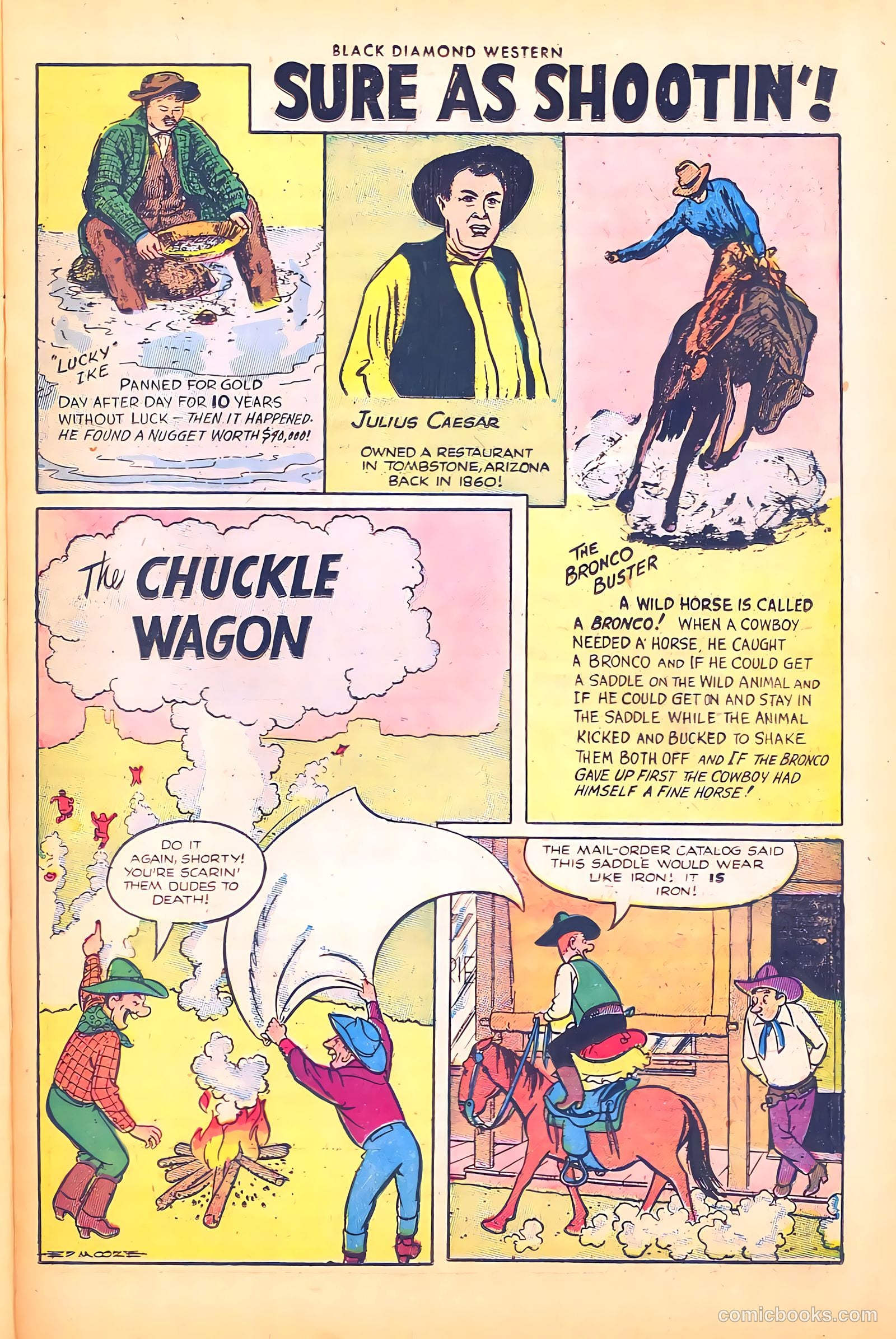 Black Diamond Western #46 (1953) — page 23