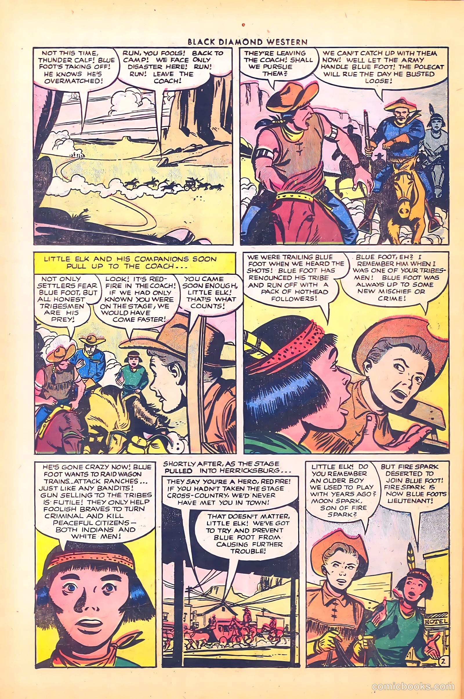 Black Diamond Western #46 (1953) — page 26