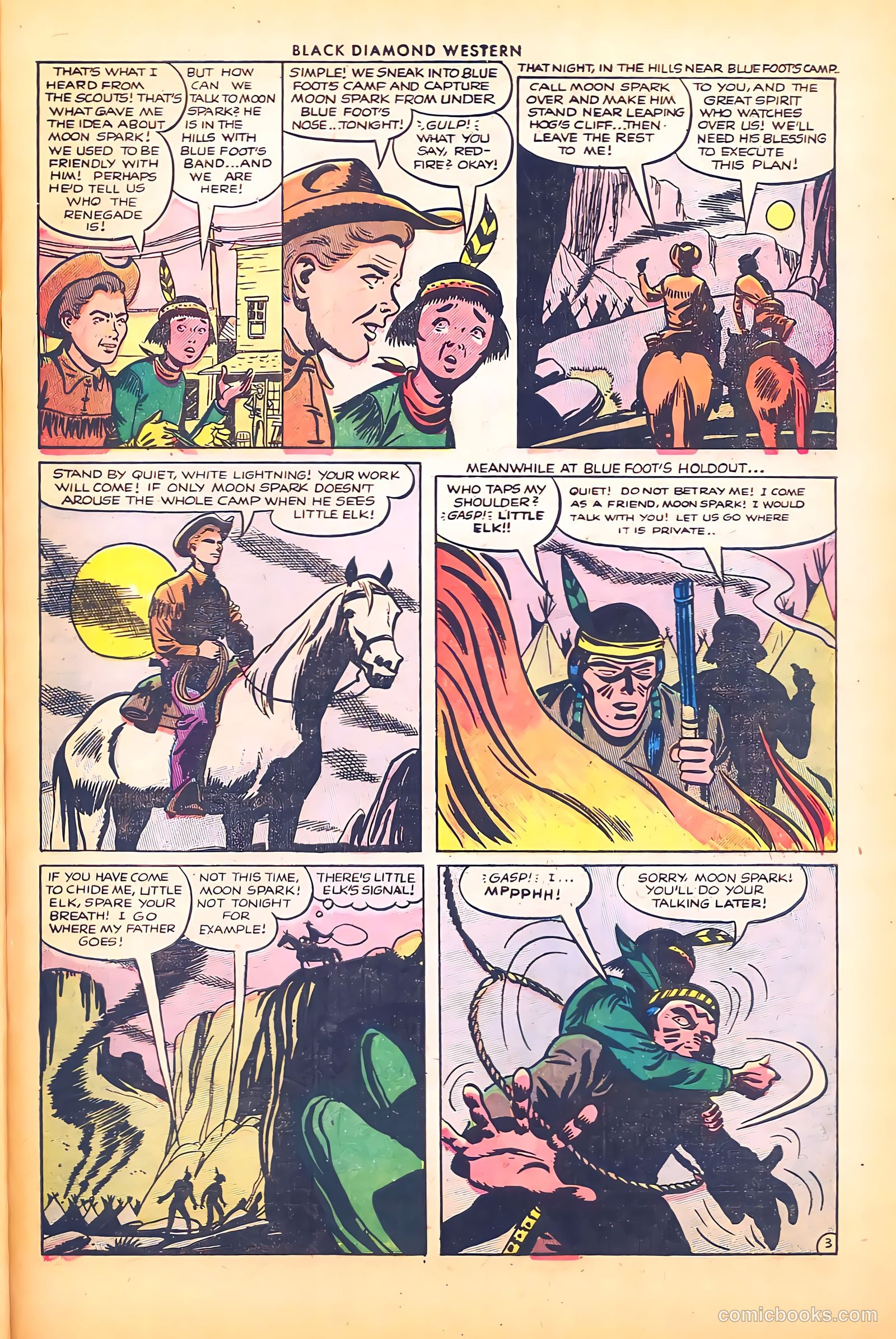Black Diamond Western #46 (1953) — page 27