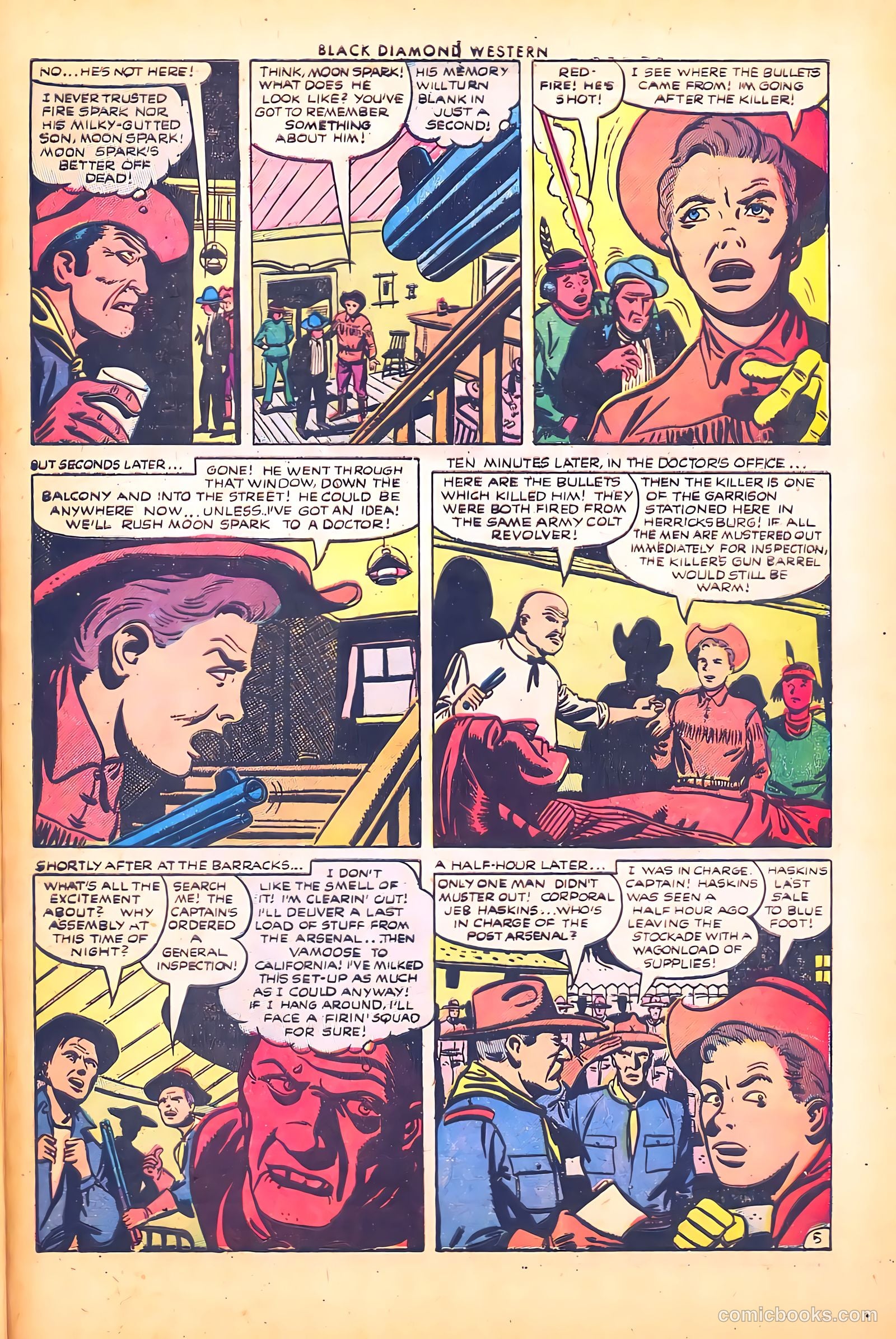 Black Diamond Western #46 (1953) — page 29