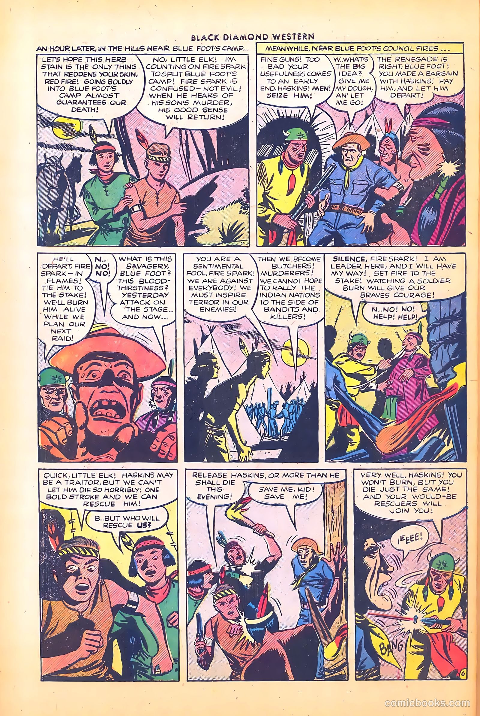 Black Diamond Western #46 (1953) — page 30