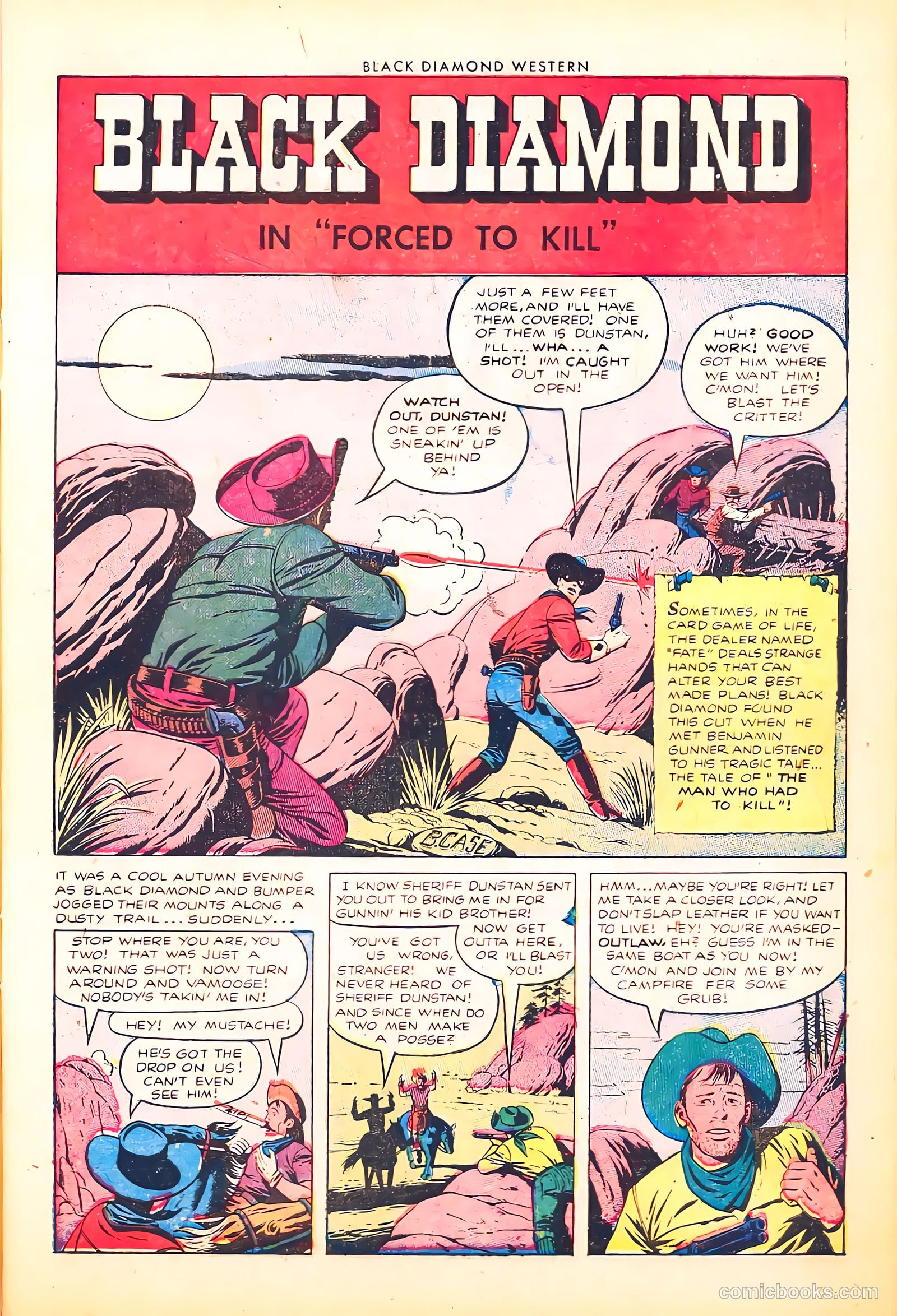 Black Diamond Western #47 (1953) — page 3