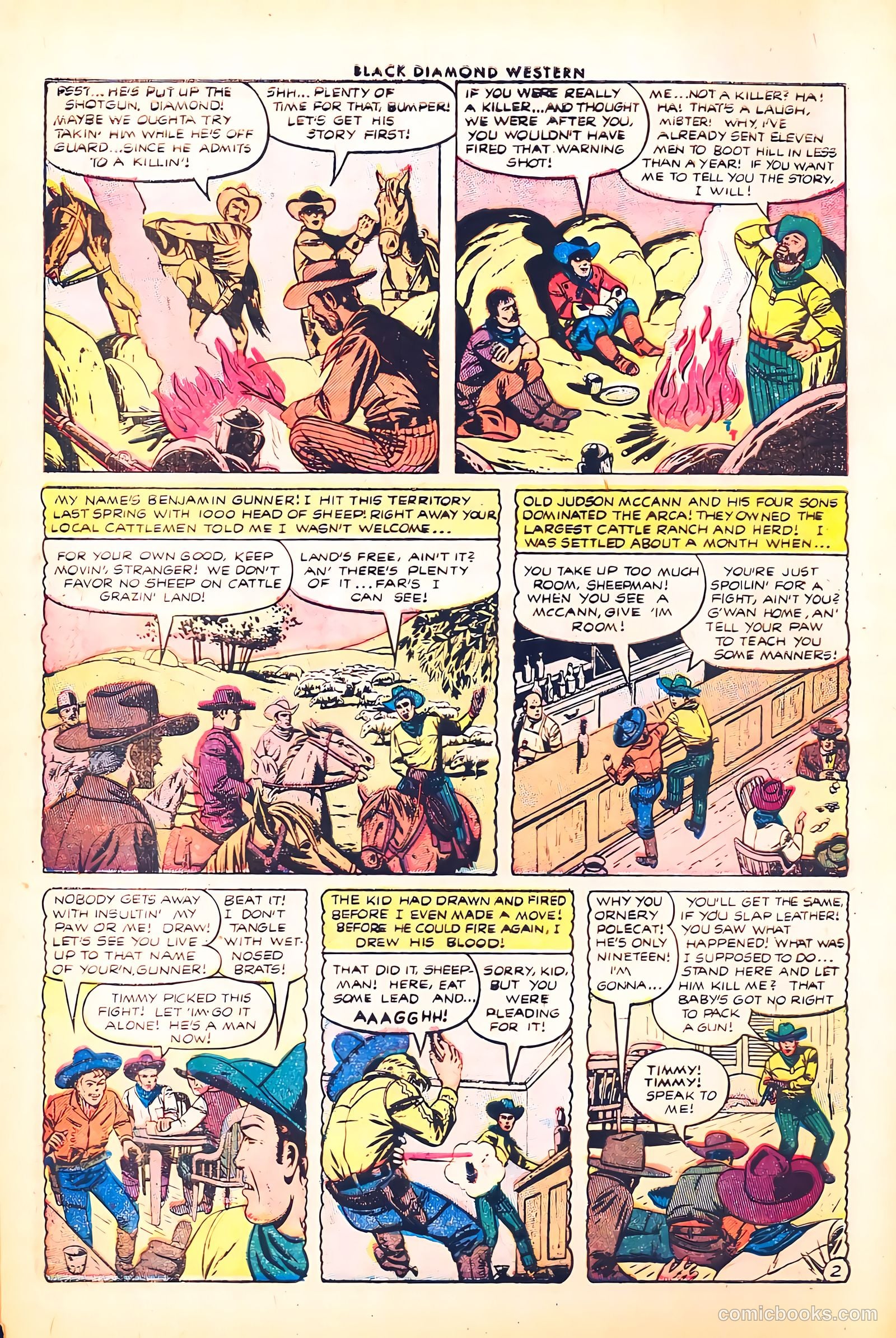 Black Diamond Western #47 (1953) — page 4