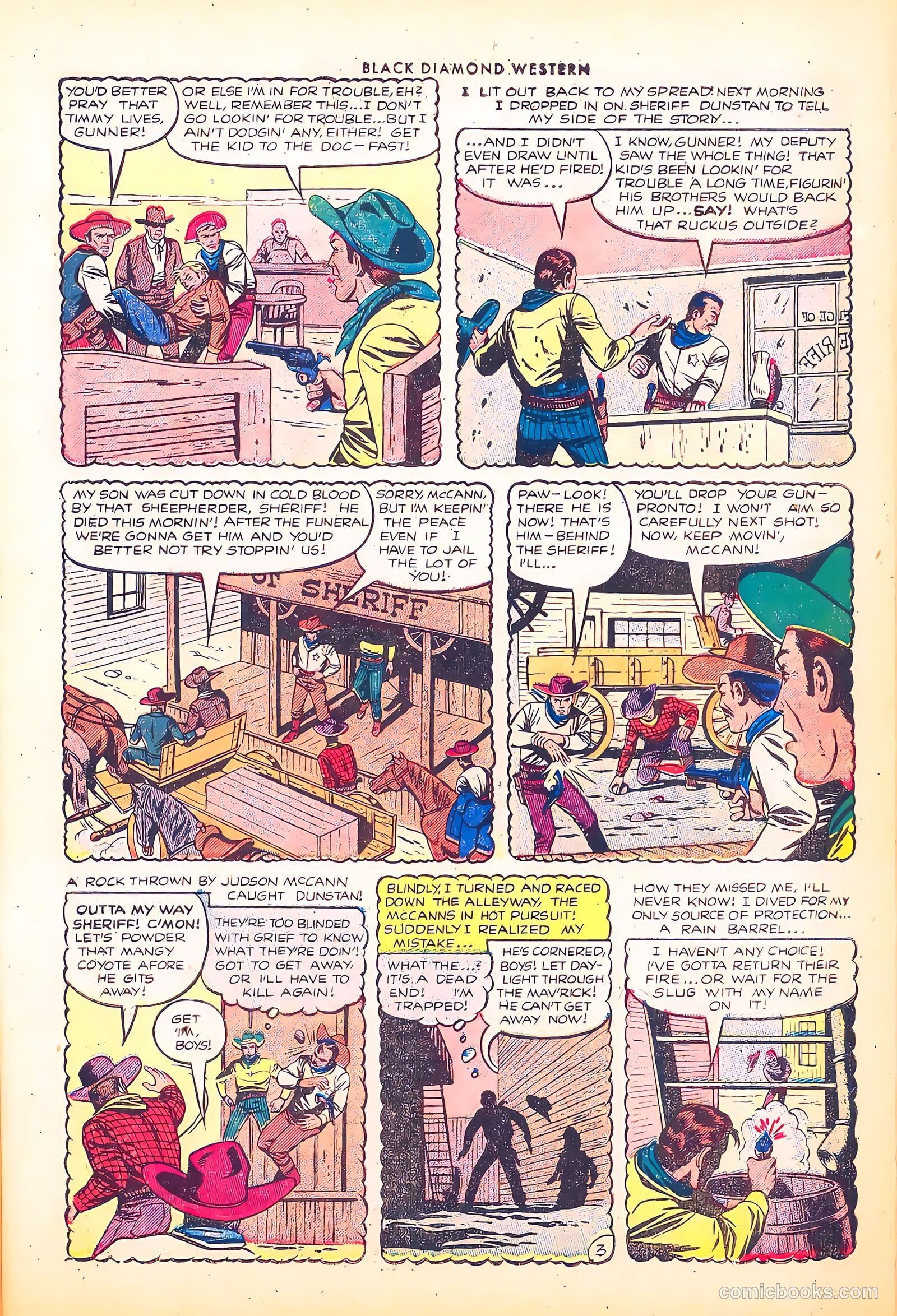 Black Diamond Western #47 (1953) — page 5
