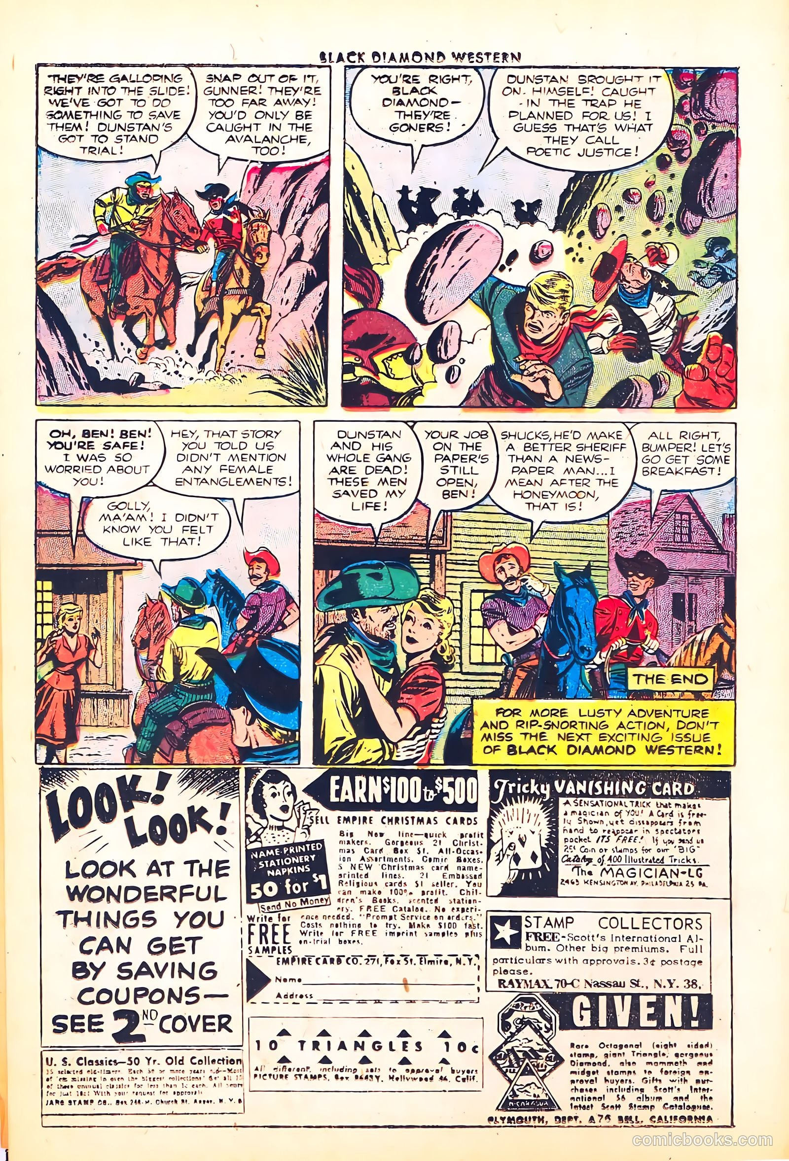 Black Diamond Western #47 (1953) — page 12