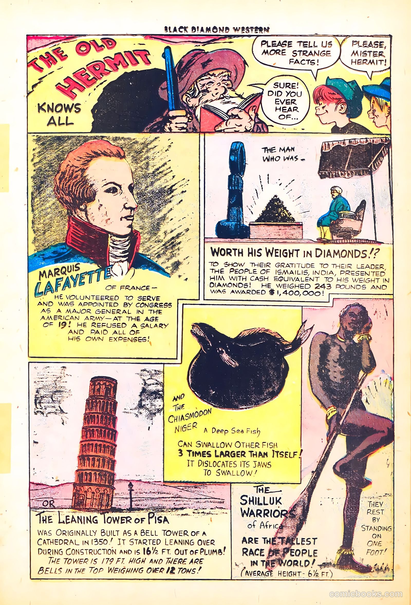 Black Diamond Western #47 (1953) — page 17