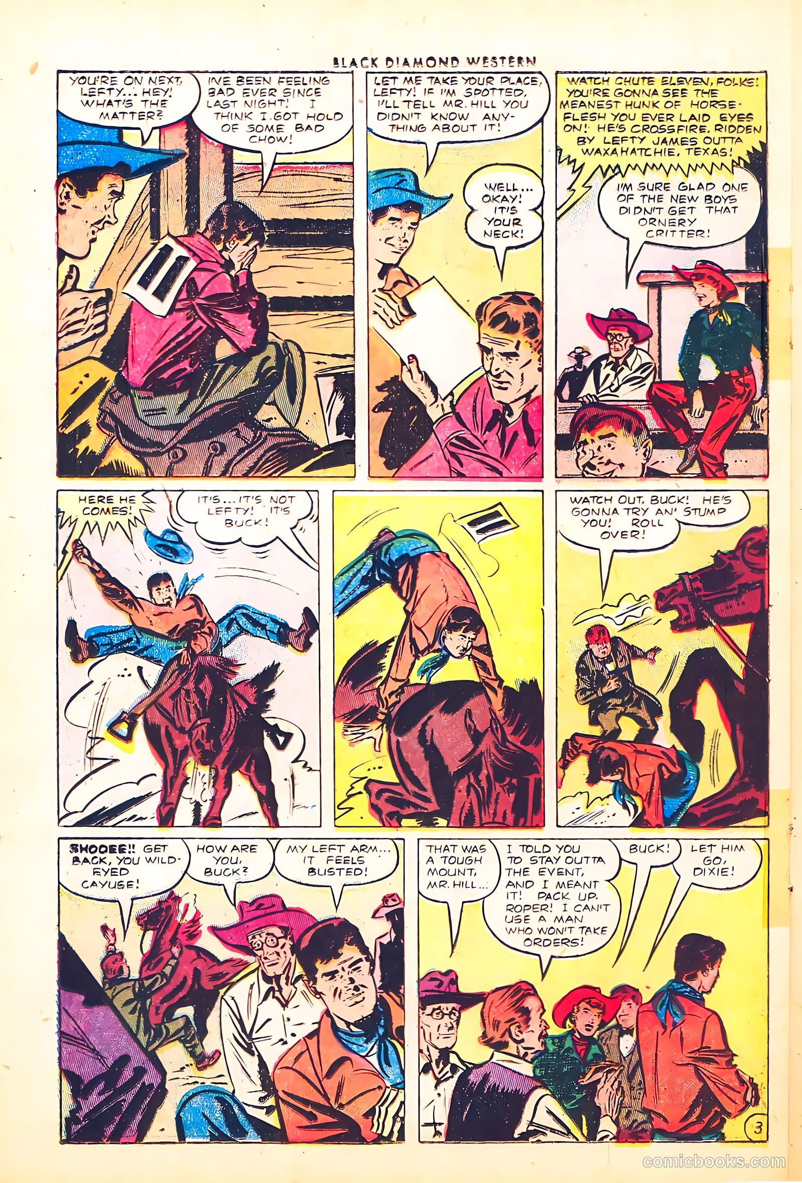 Black Diamond Western #47 (1953) — page 20