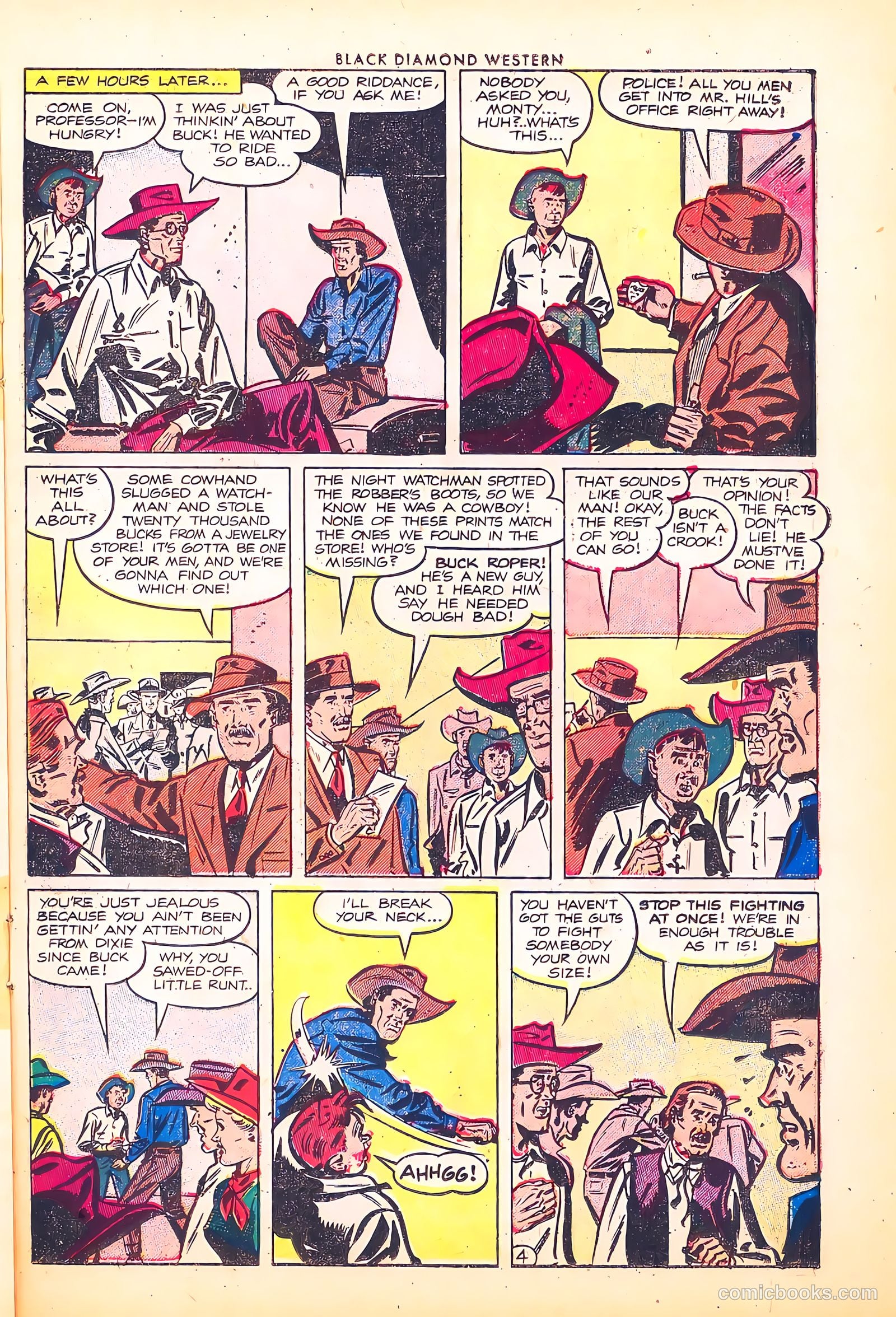 Black Diamond Western #47 (1953) — page 21
