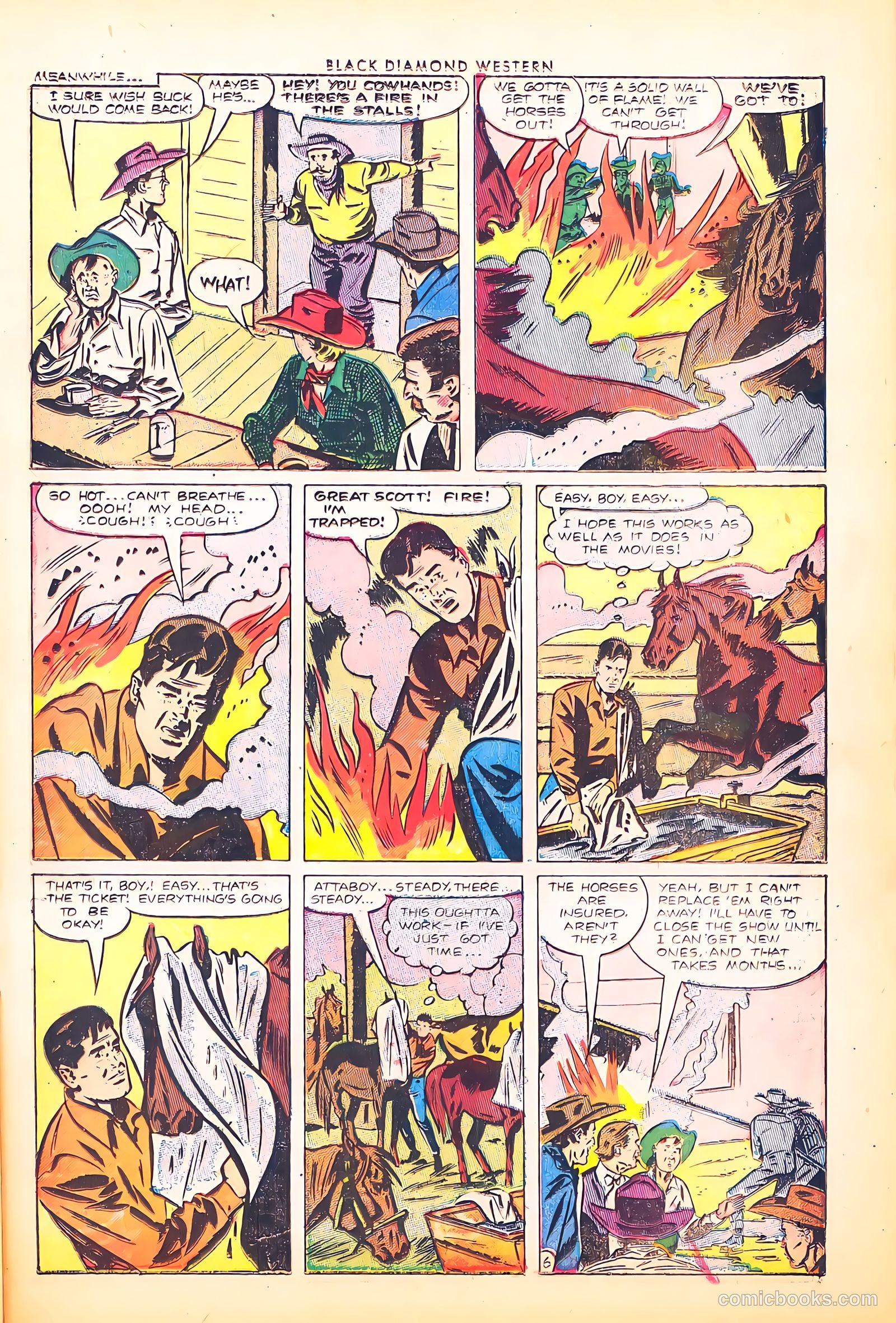 Black Diamond Western #47 (1953) — page 23