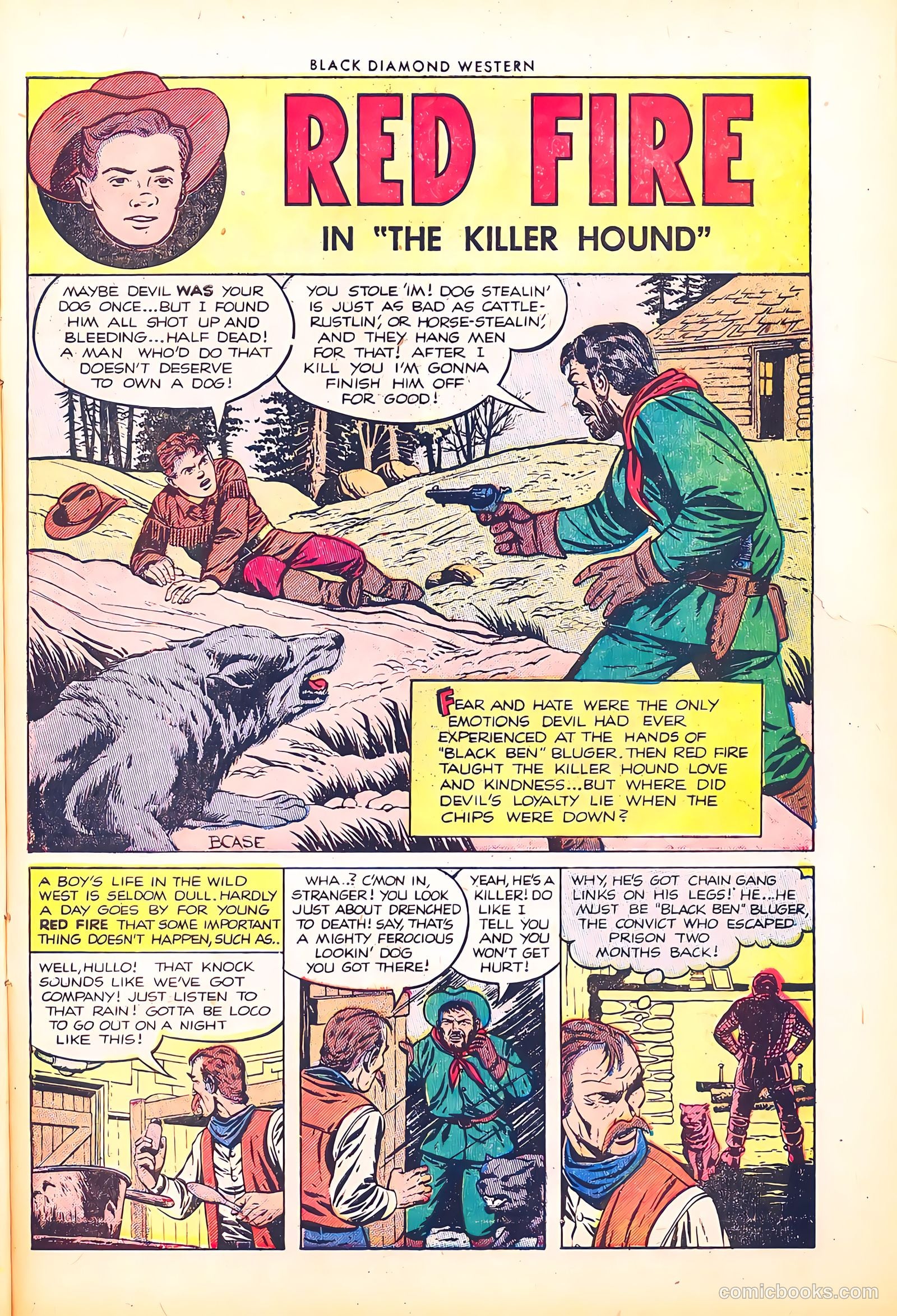 Black Diamond Western #47 (1953) — page 27