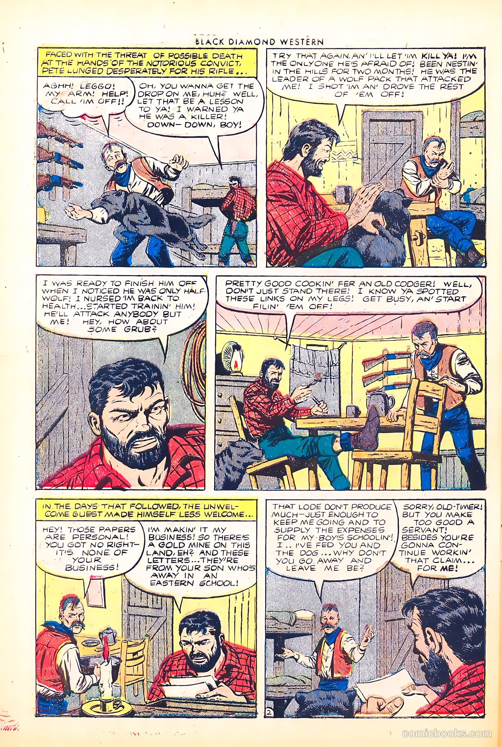 Black Diamond Western #47 (1953) — page 28