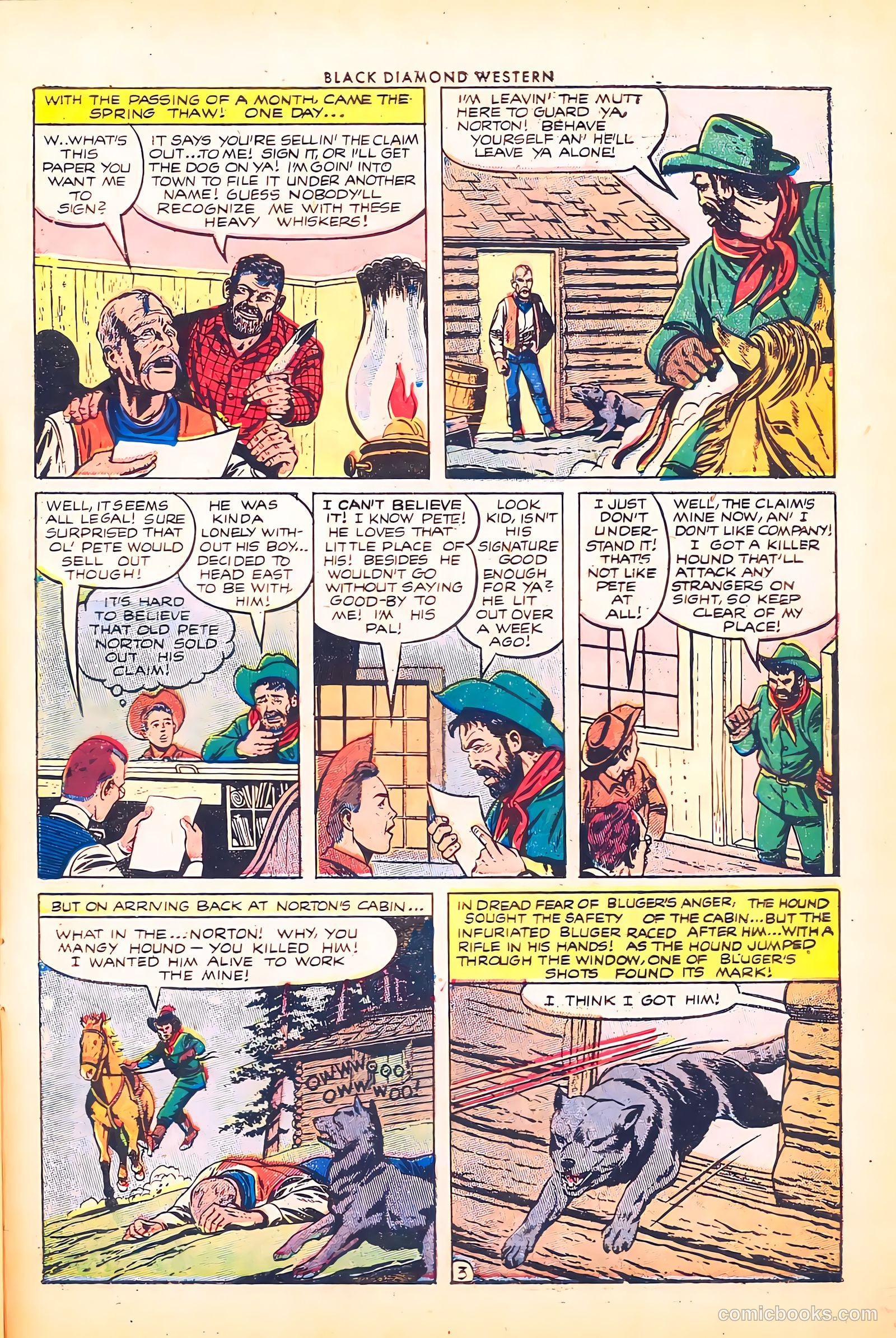 Black Diamond Western #47 (1953) — page 29
