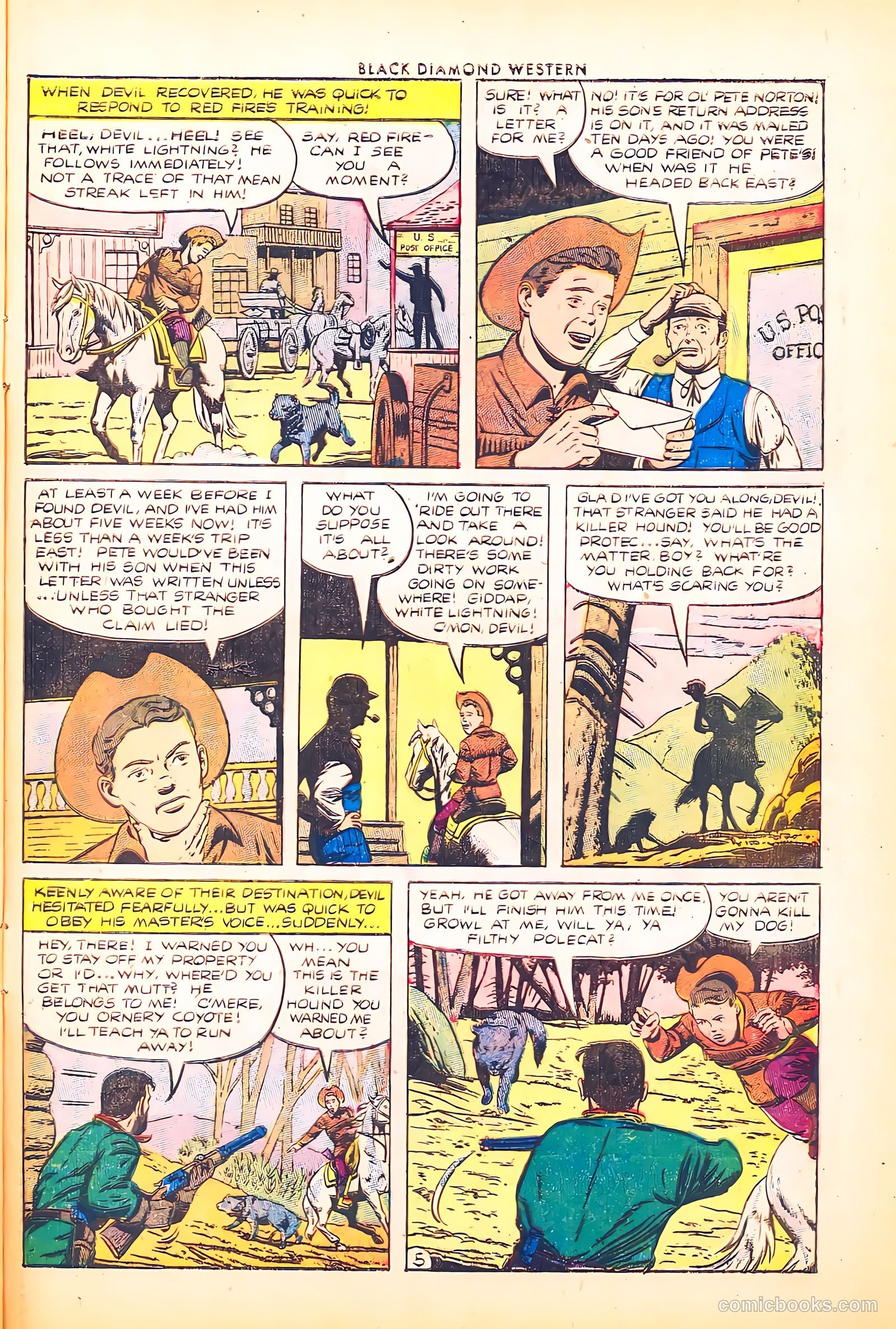 Black Diamond Western #47 (1953) — page 31
