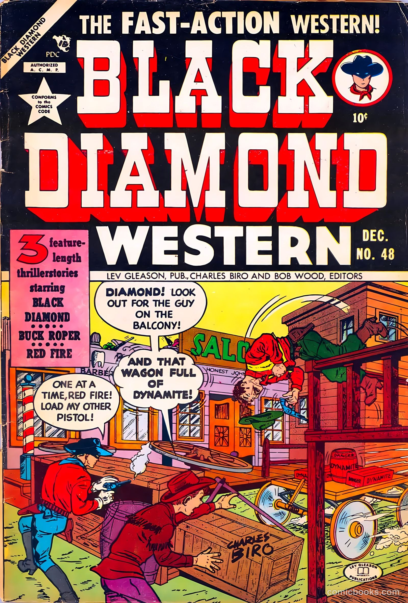 Black Diamond Western #48 (1953) — page 1
