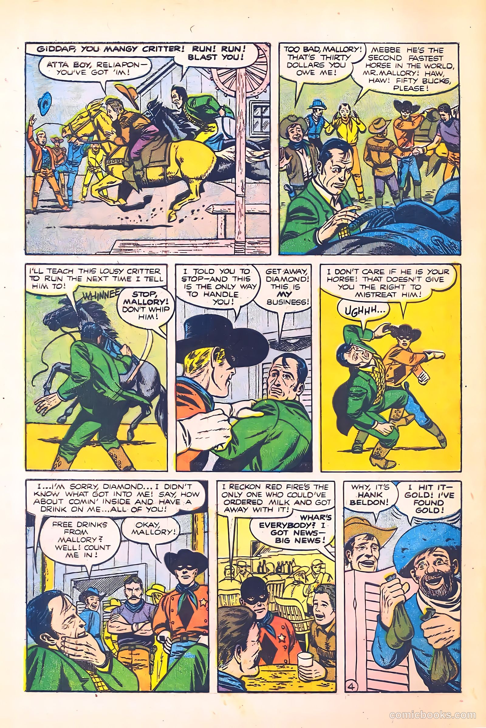 Black Diamond Western #48 (1953) — page 6