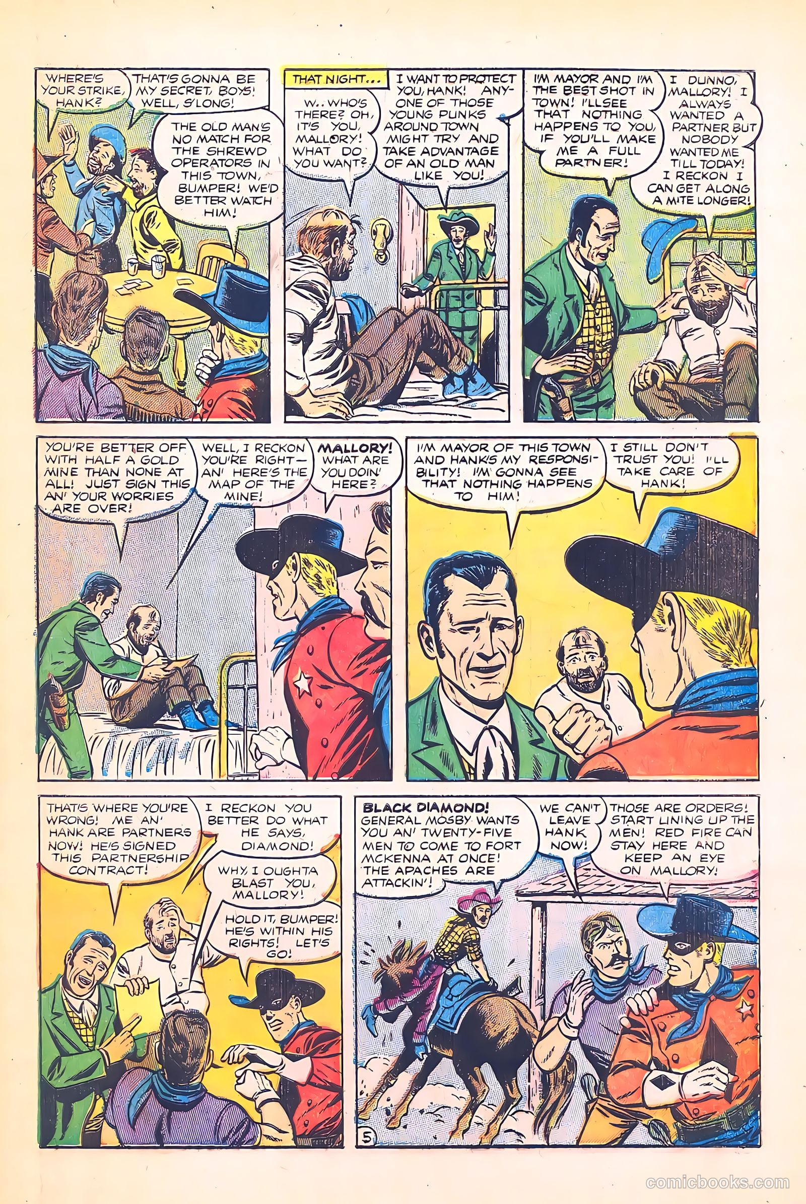 Black Diamond Western #48 (1953) — page 7