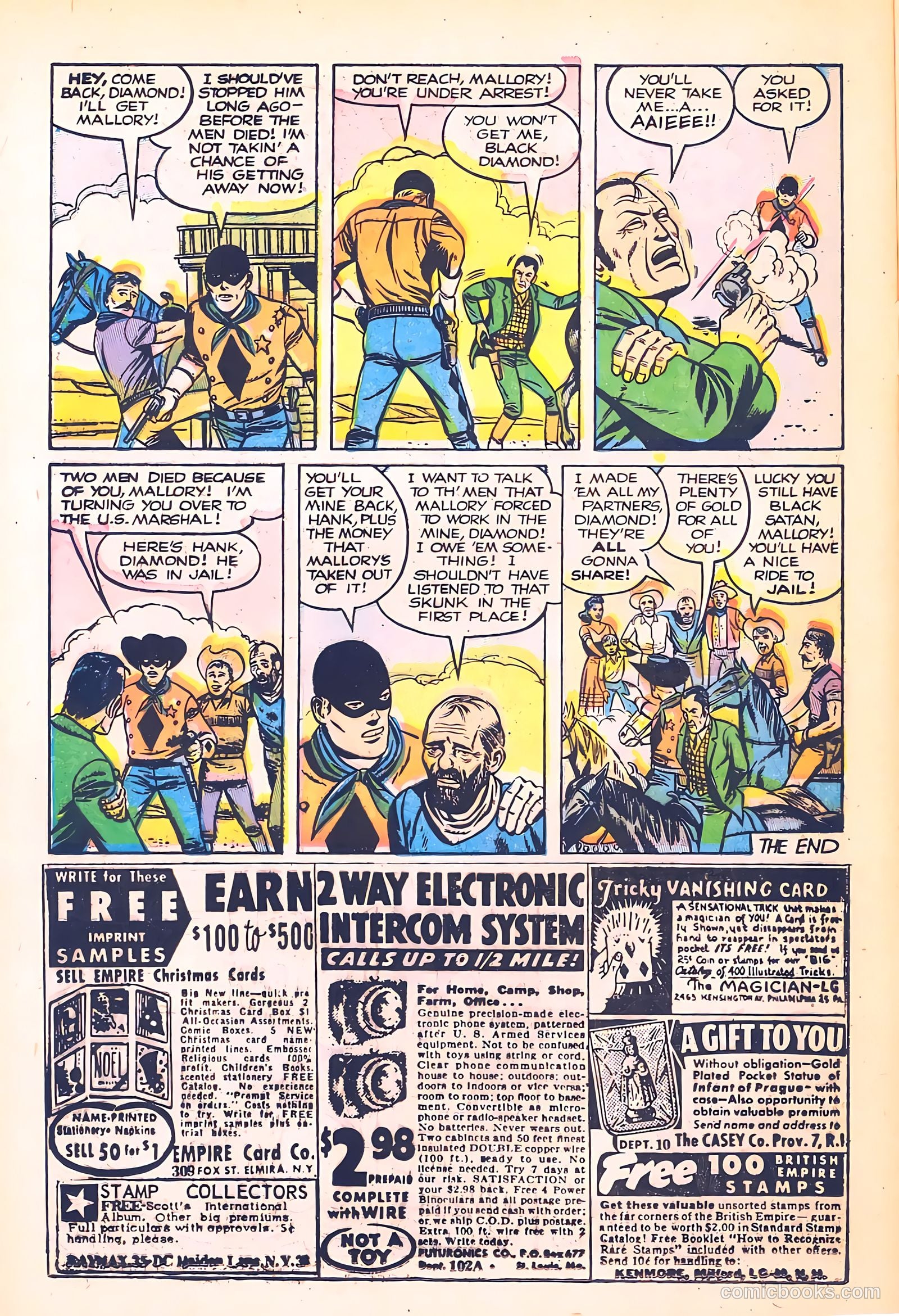 Black Diamond Western #48 (1953) — page 12