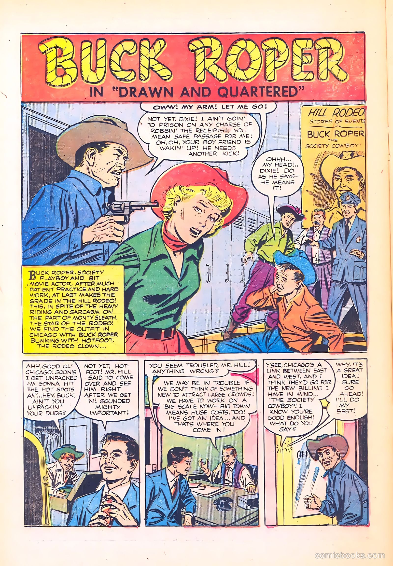 Black Diamond Western #48 (1953) — page 14