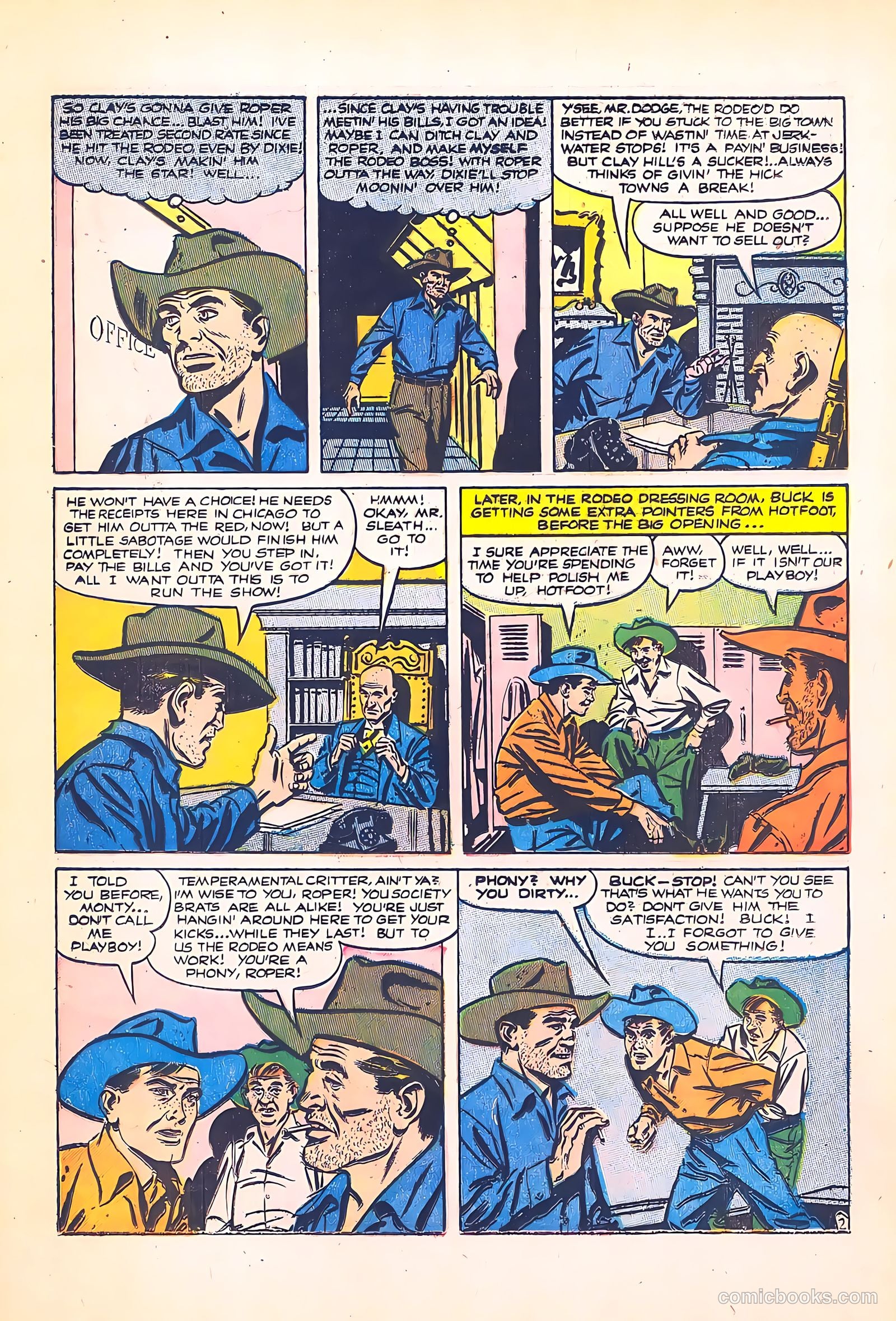 Black Diamond Western #48 (1953) — page 15