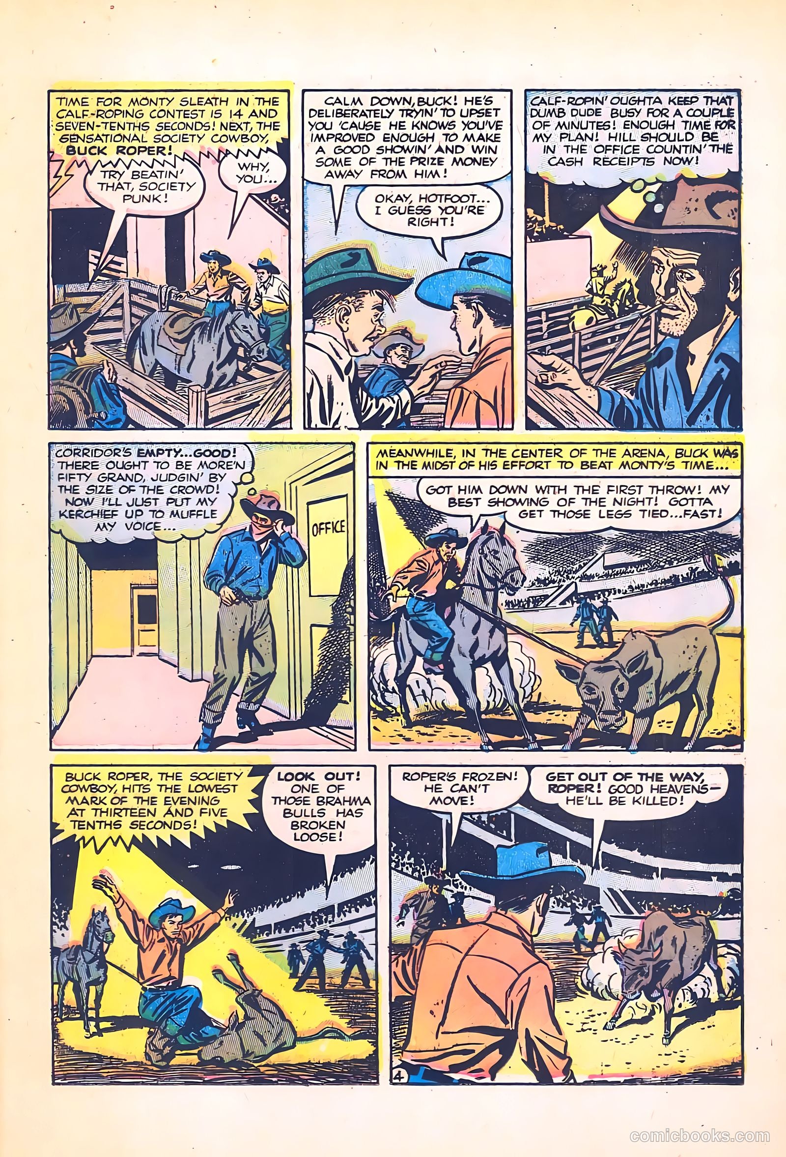 Black Diamond Western #48 (1953) — page 17