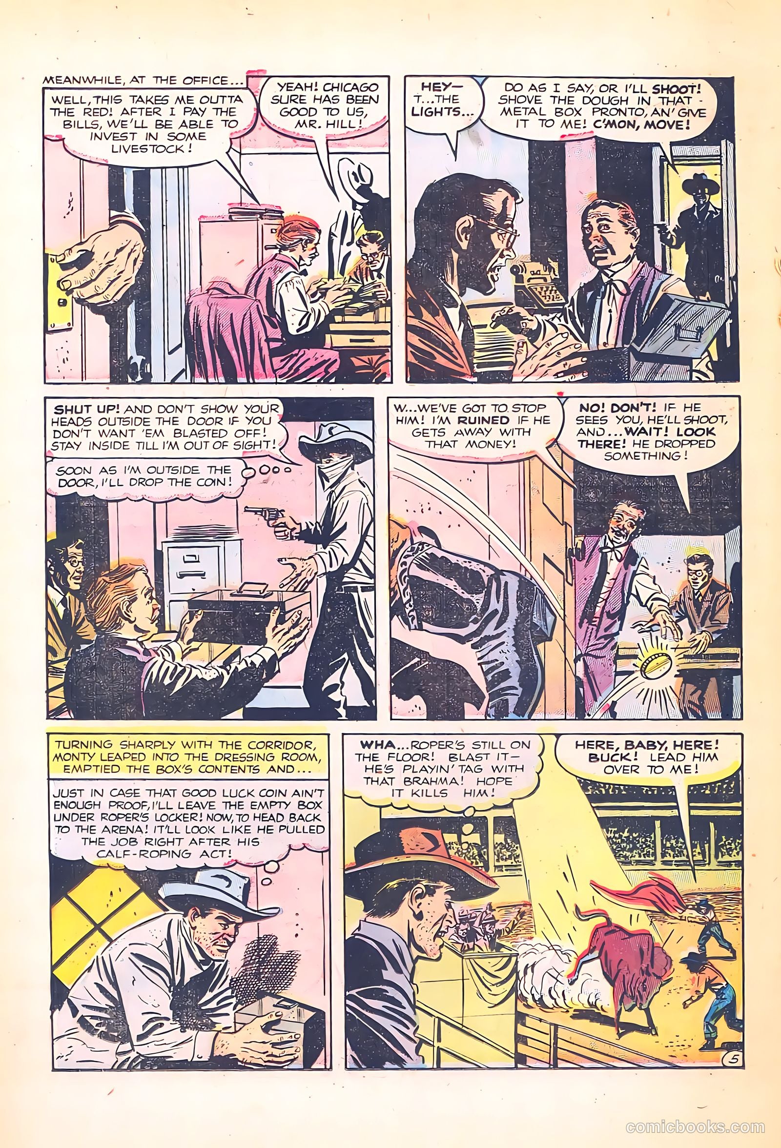 Black Diamond Western #48 (1953) — page 18