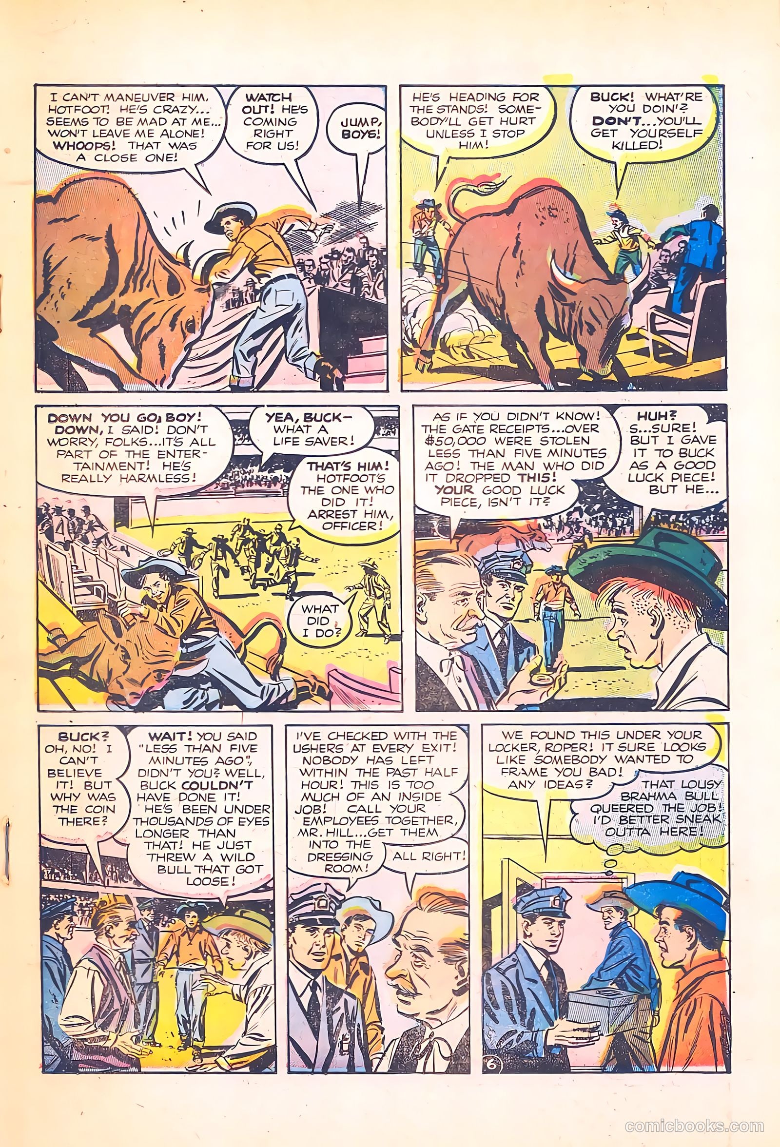 Black Diamond Western #48 (1953) — page 19