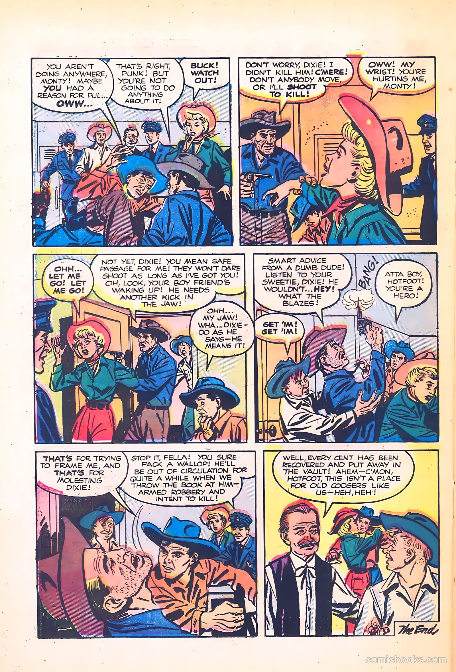 Black Diamond Western #48 (1953) — page 20