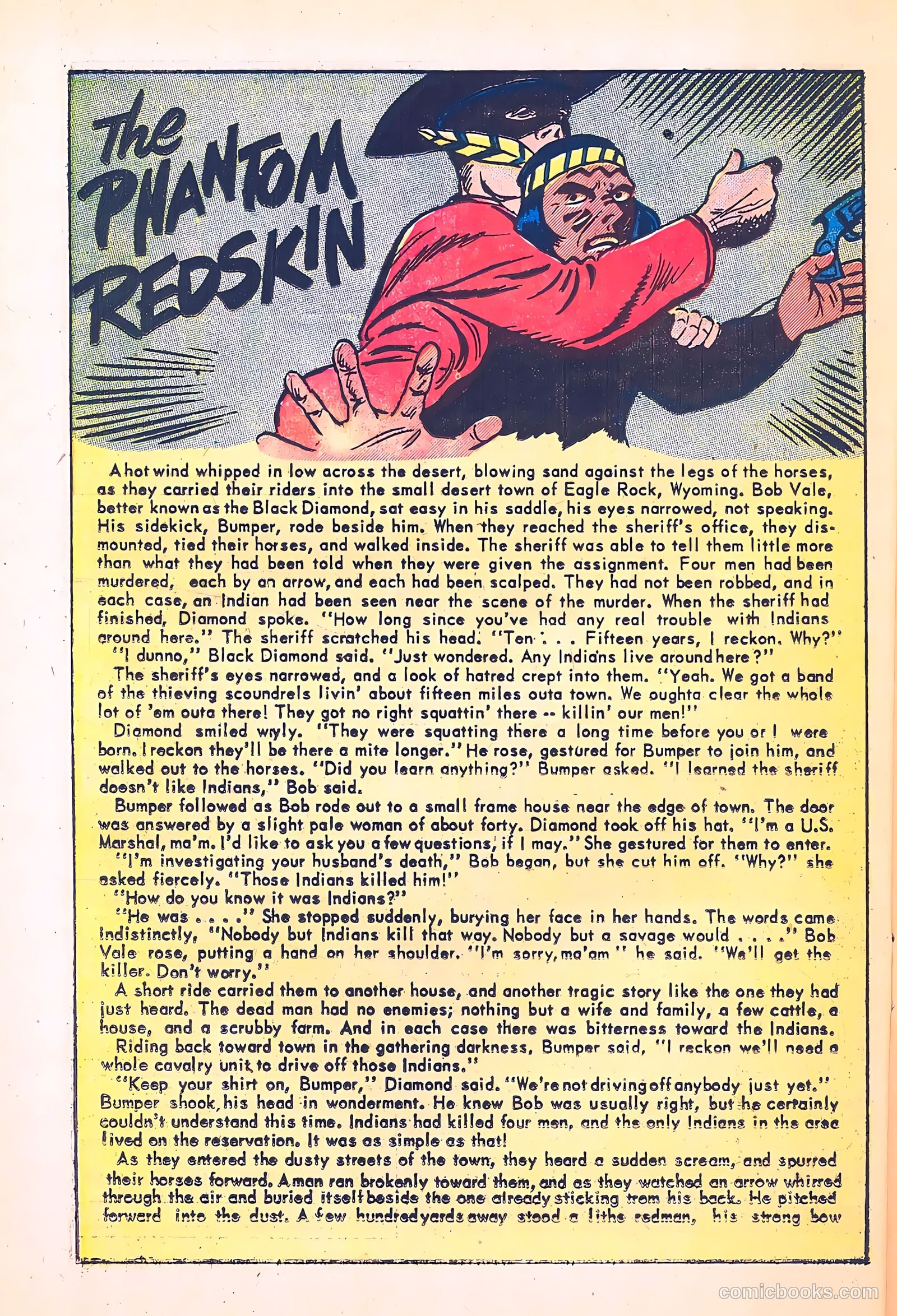 Black Diamond Western #48 (1953) — page 22