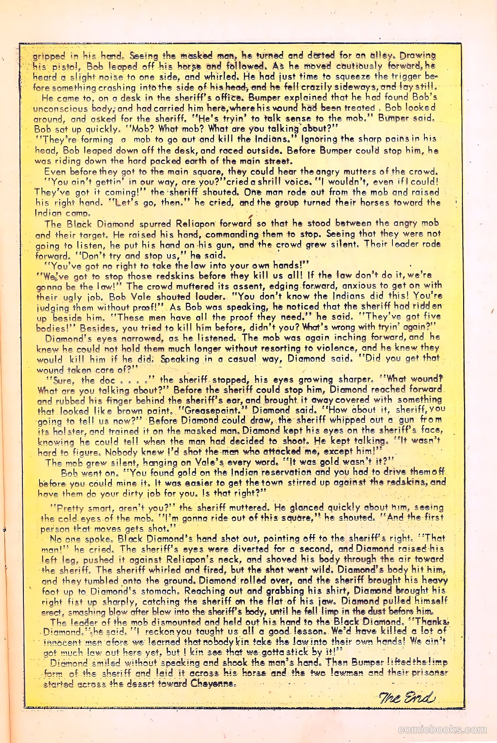 Black Diamond Western #48 (1953) — page 23