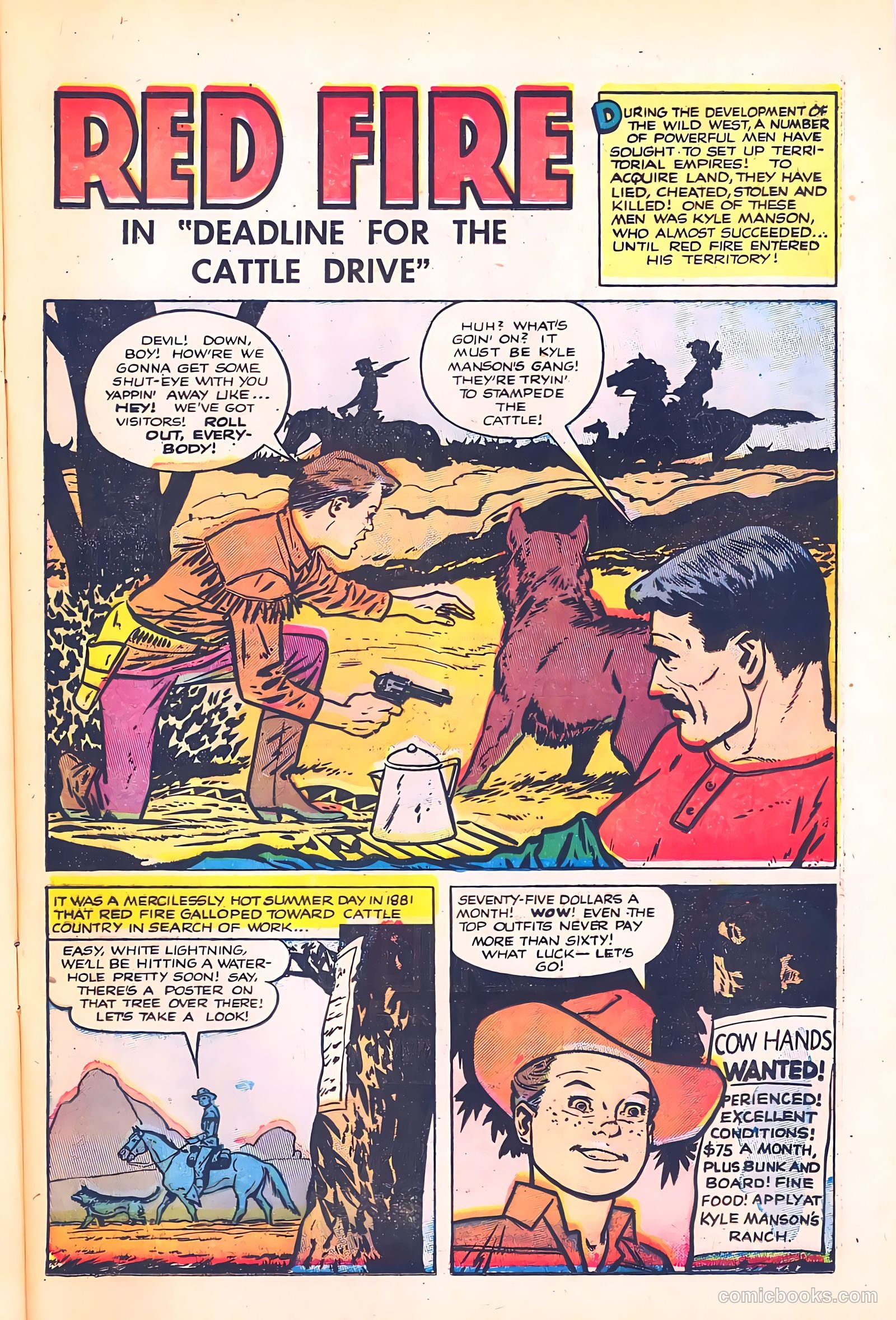Black Diamond Western #48 (1953) — page 25