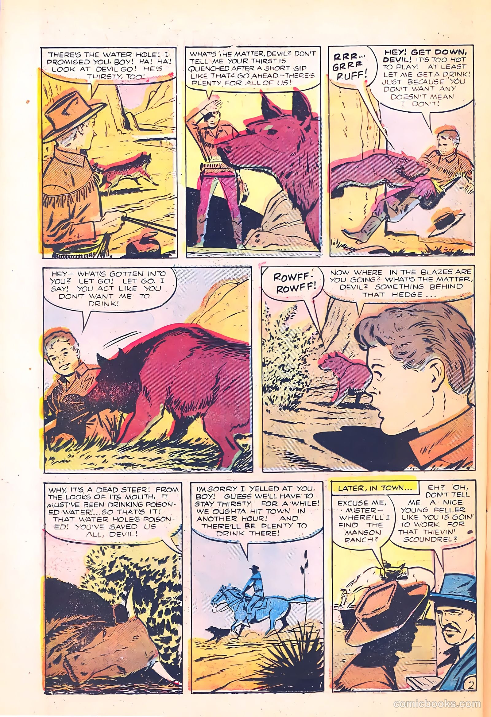 Black Diamond Western #48 (1953) — page 26