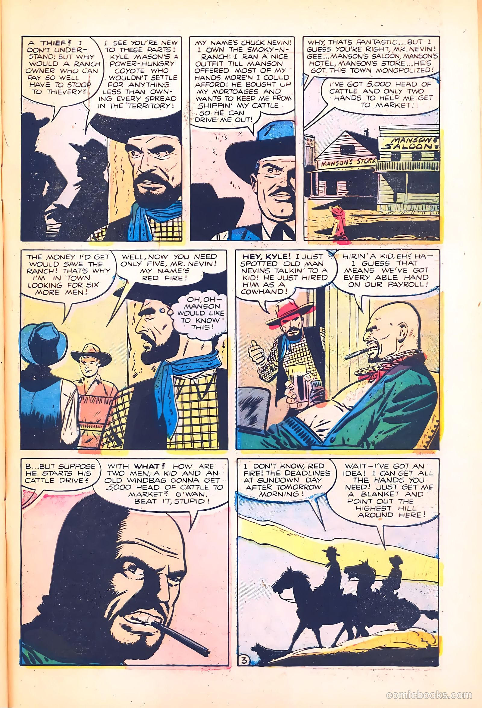 Black Diamond Western #48 (1953) — page 27