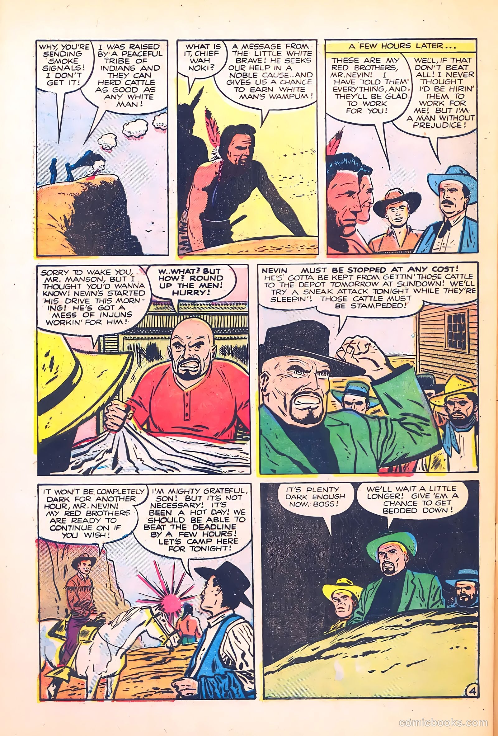 Black Diamond Western #48 (1953) — page 28