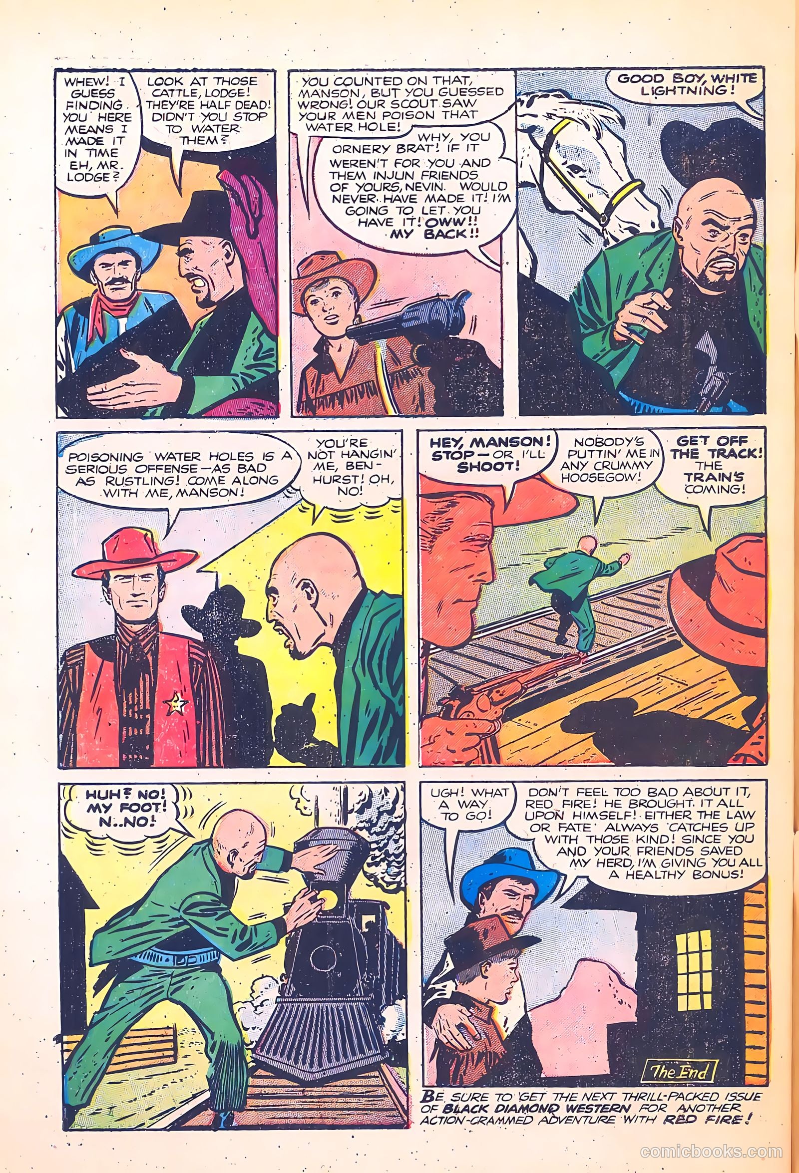 Black Diamond Western #48 (1953) — page 32
