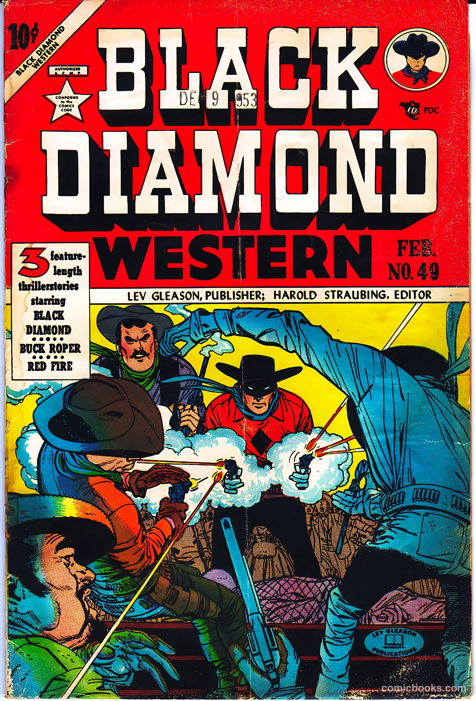 Black Diamond Western #49 (1954) — page 1